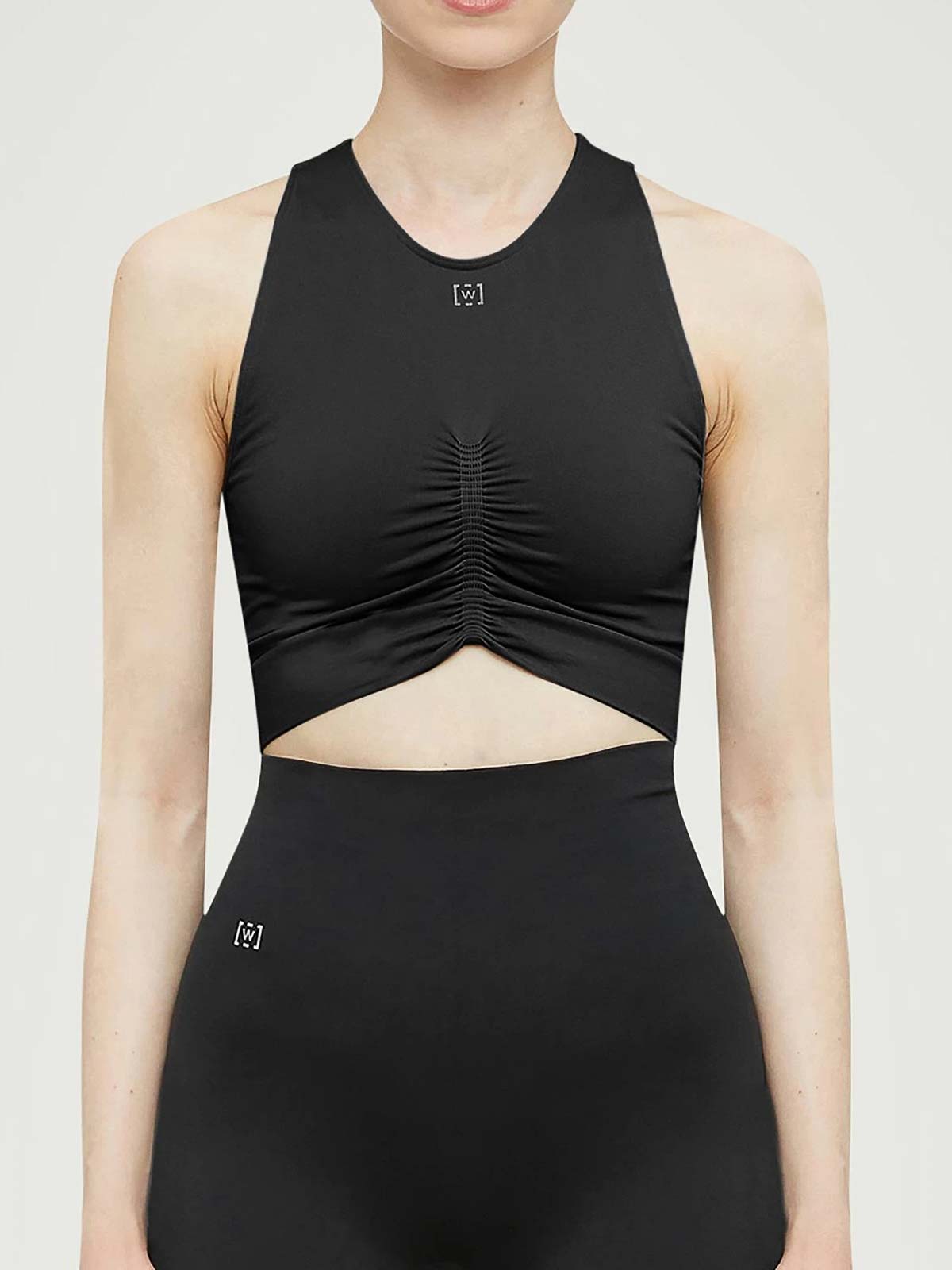 Ruched-detailing performance top 571607005 (Wolford / タンクトップ・キャミソール ) | Wolford (ウォルフォード)(3)