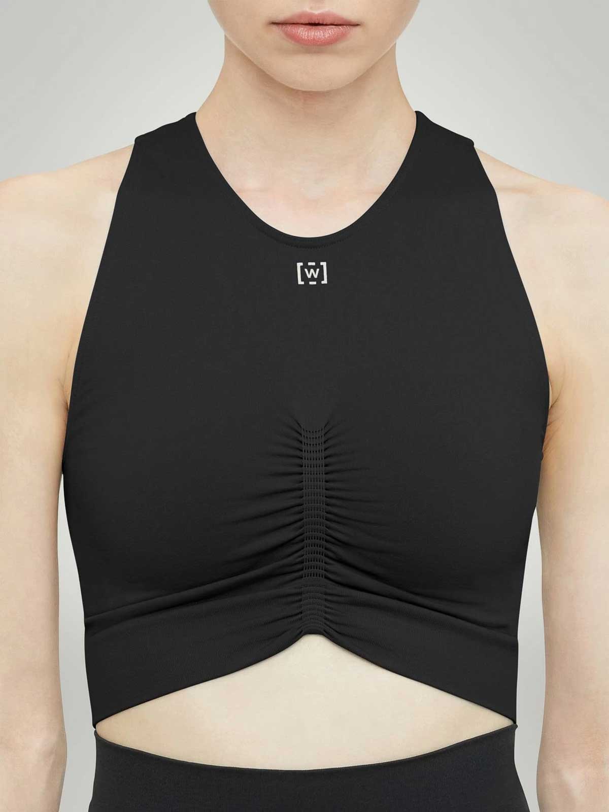 Ruched-detailing performance top 571607005 (Wolford / タンクトップ・キャミソール ) | Wolford (ウォルフォード)(4)