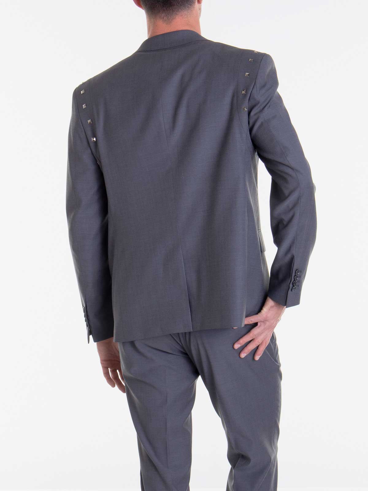 Button Long Sleeve Jacket RMP24091GCPSGREYMEDM (JOHN RICHMOND / ブレザー・ジャケット ) | JOHN RICHMOND (ジョン リッチモンド)(3)