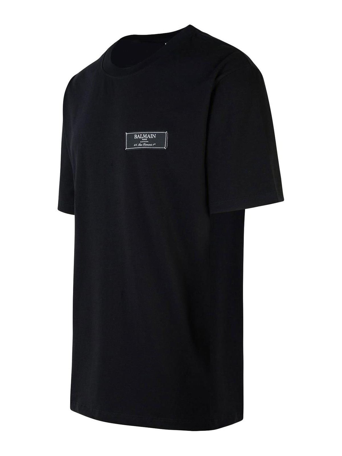Black Cotton T-Shirt DH1EG000JB540PA (Balmain / Tシャツ・カットソー ) | Balmain (バルマン)(2)