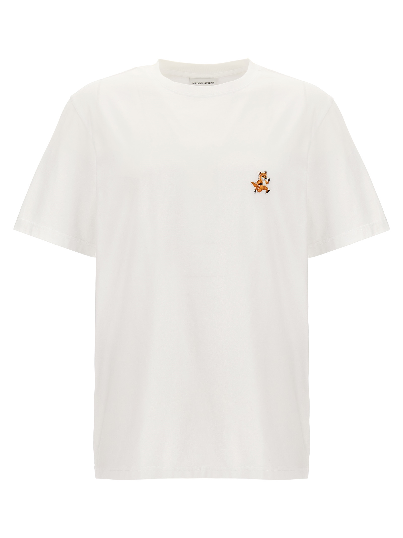 'Speedy Fox Patch' T-shirt MM00125KJ0008P100 (Maison Kitsuné / Tシャツ・カットソー ) | Maison Kitsuné (メゾン キツネ)