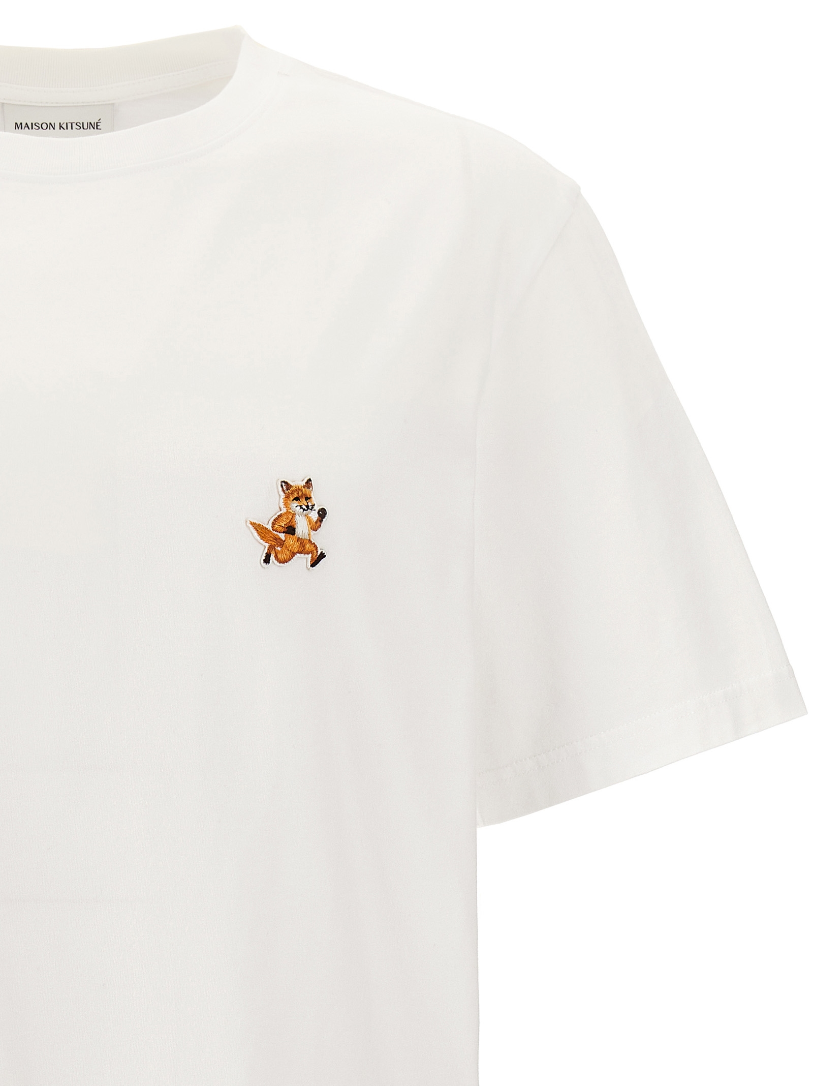 'Speedy Fox Patch' T-shirt MM00125KJ0008P100 (Maison Kitsuné / Tシャツ・カットソー ) | Maison Kitsuné (メゾン キツネ)(2)