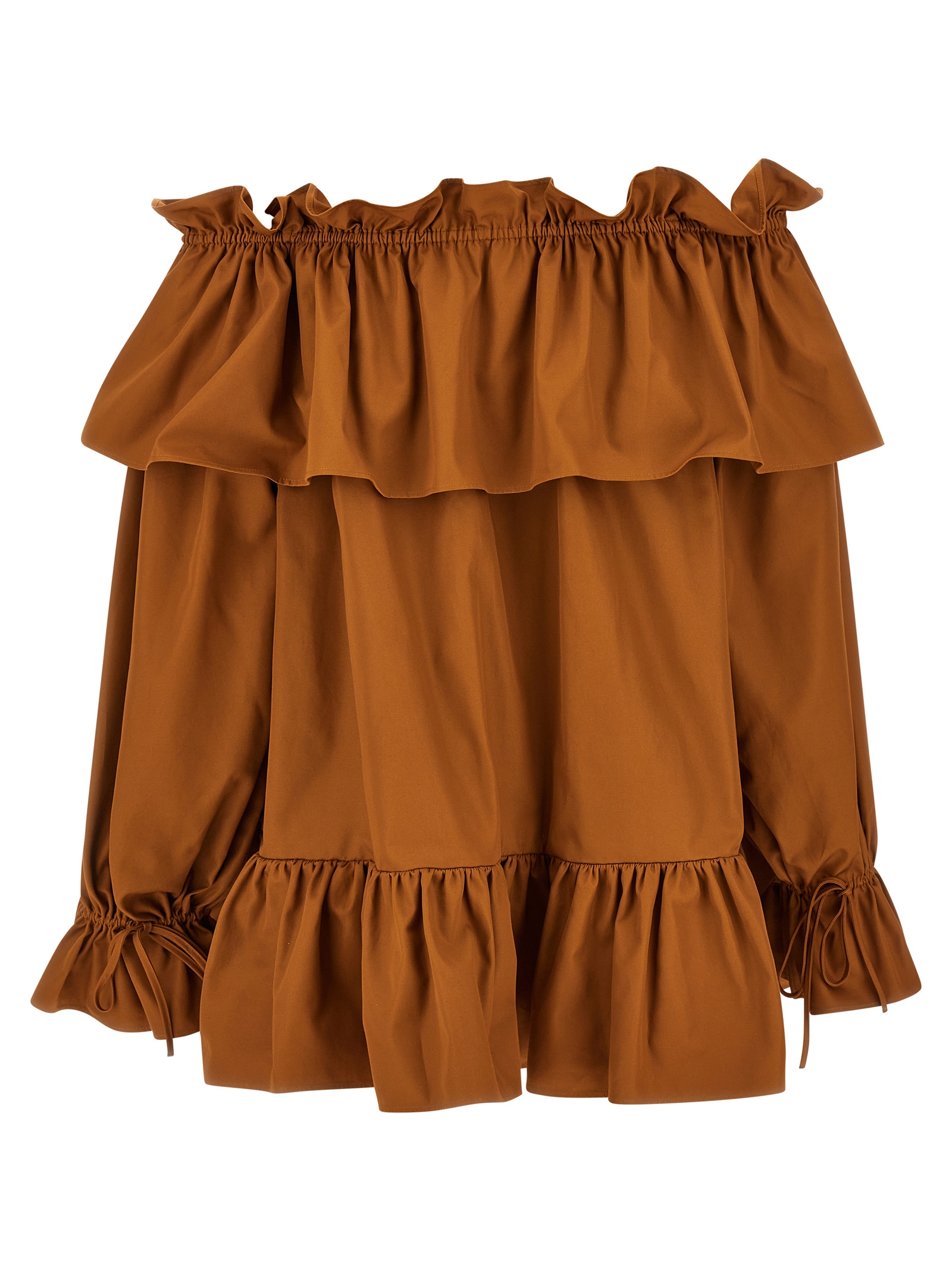 Flounces mini dress 820312Y3A992498 (Saint Laurent / ワンピース・ドレス・オールインワン ) | Saint Laurent (サンローラン)(1)