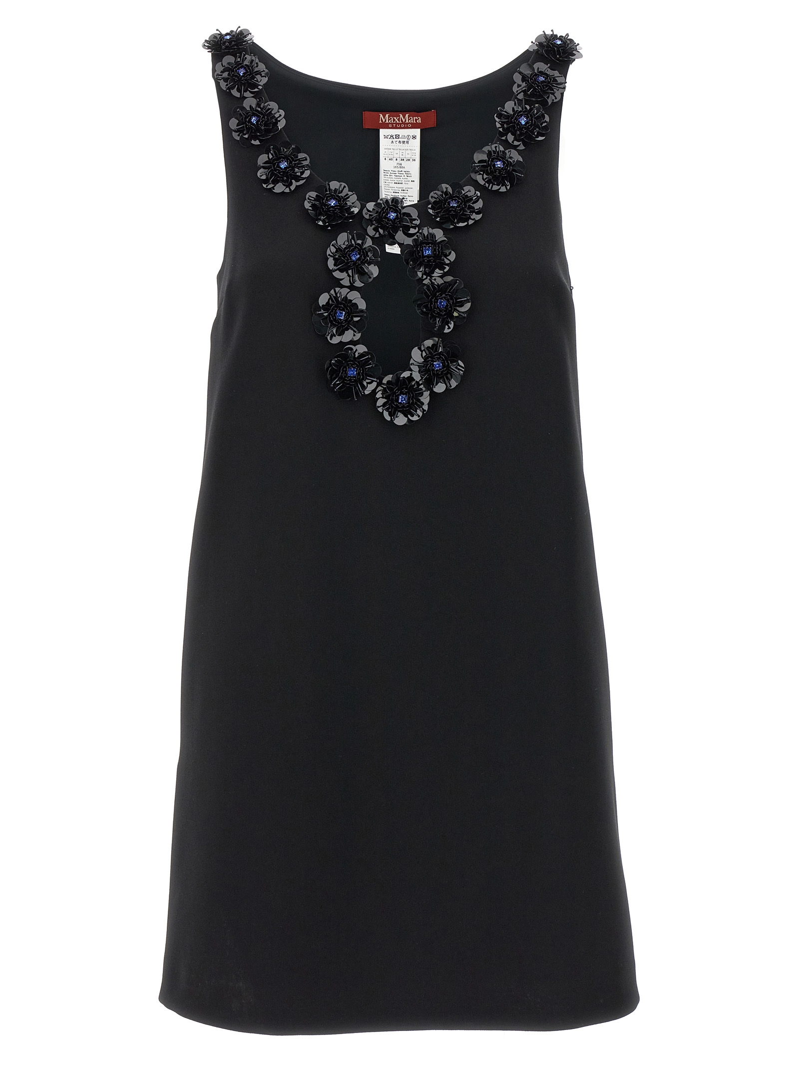 ワンピース Max Mara Studio SS25 'Delis' dress (2516221023600 001) Delis' dress (Max Mara Studio/ワンピース・ドレス