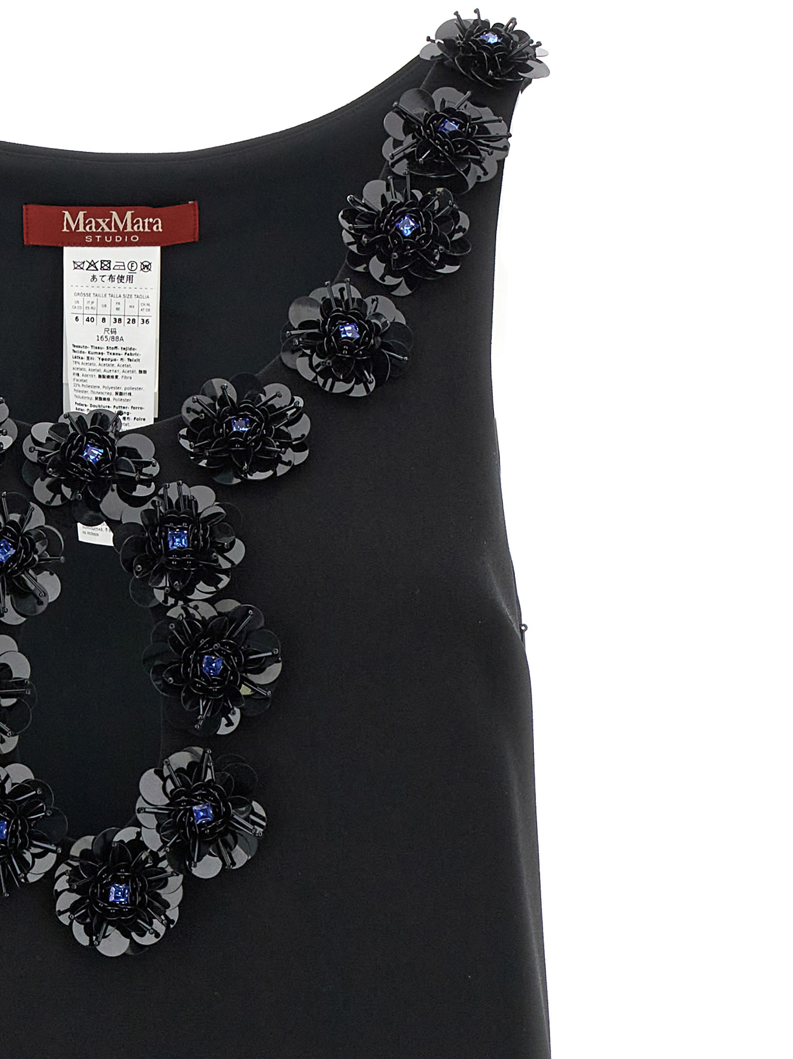 ワンピース Max Mara Studio SS25 'Delis' dress (2516221023600 001) Delis' dress (Max Mara Studio/ワンピース・ドレス