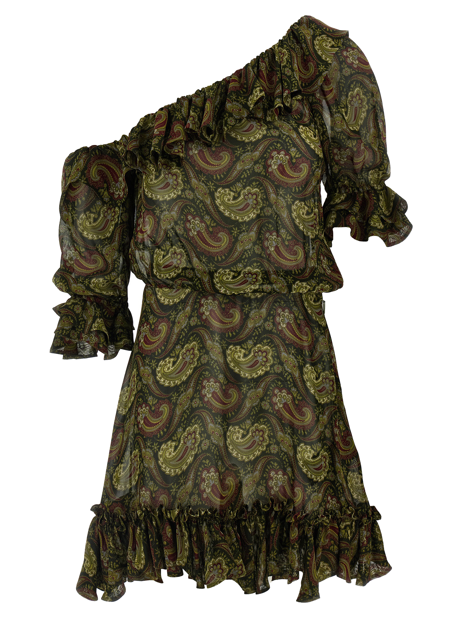 Paisley dress 815701Y4K953689 (Saint Laurent / ワンピース・ドレス・オールインワン ) | Saint Laurent (サンローラン)