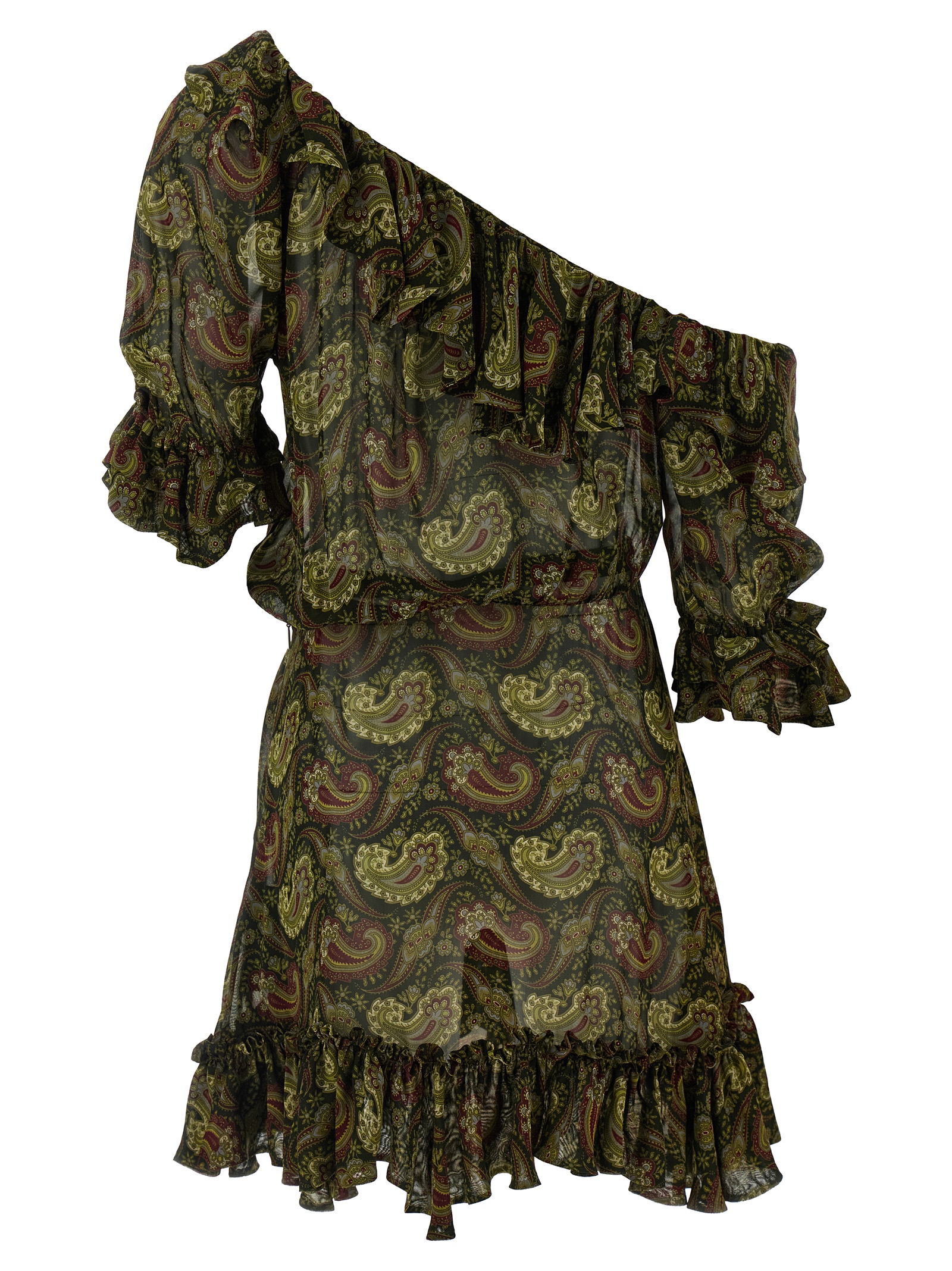 Paisley dress 815701Y4K953689 (Saint Laurent / ワンピース・ドレス・オールインワン ) | Saint Laurent (サンローラン)(1)