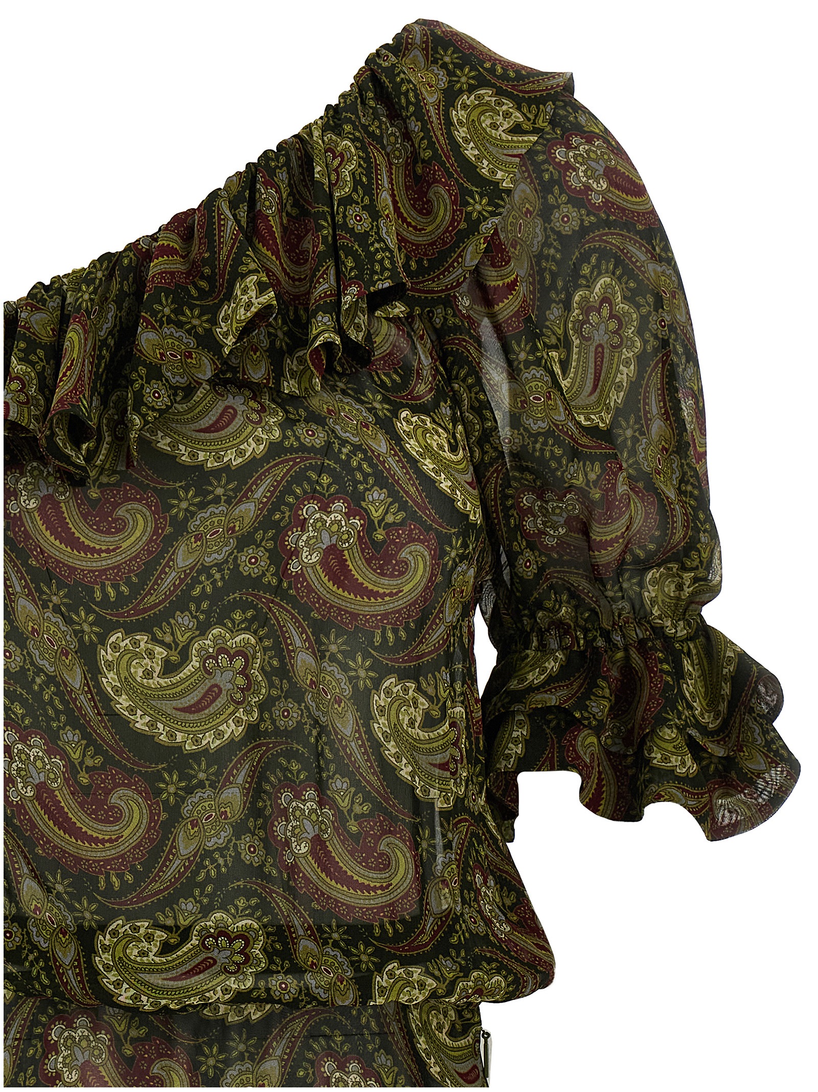Paisley dress 815701Y4K953689 (Saint Laurent / ワンピース・ドレス・オールインワン ) | Saint Laurent (サンローラン)(2)