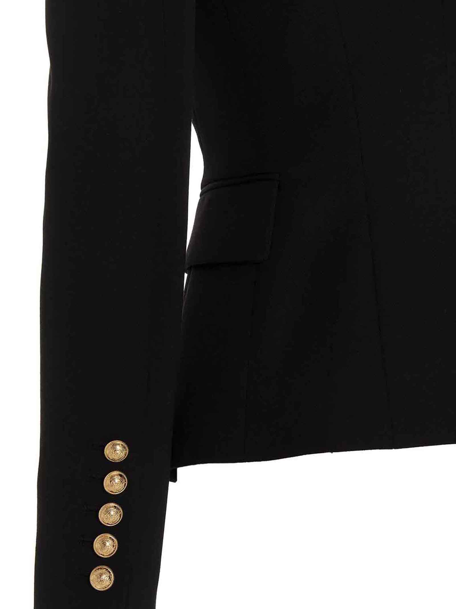 Double breast blazer jacket with logo buttons BF1SG008WC090PA (Balmain / スーツ・ジャケット ) | Balmain (バルマン)(3)