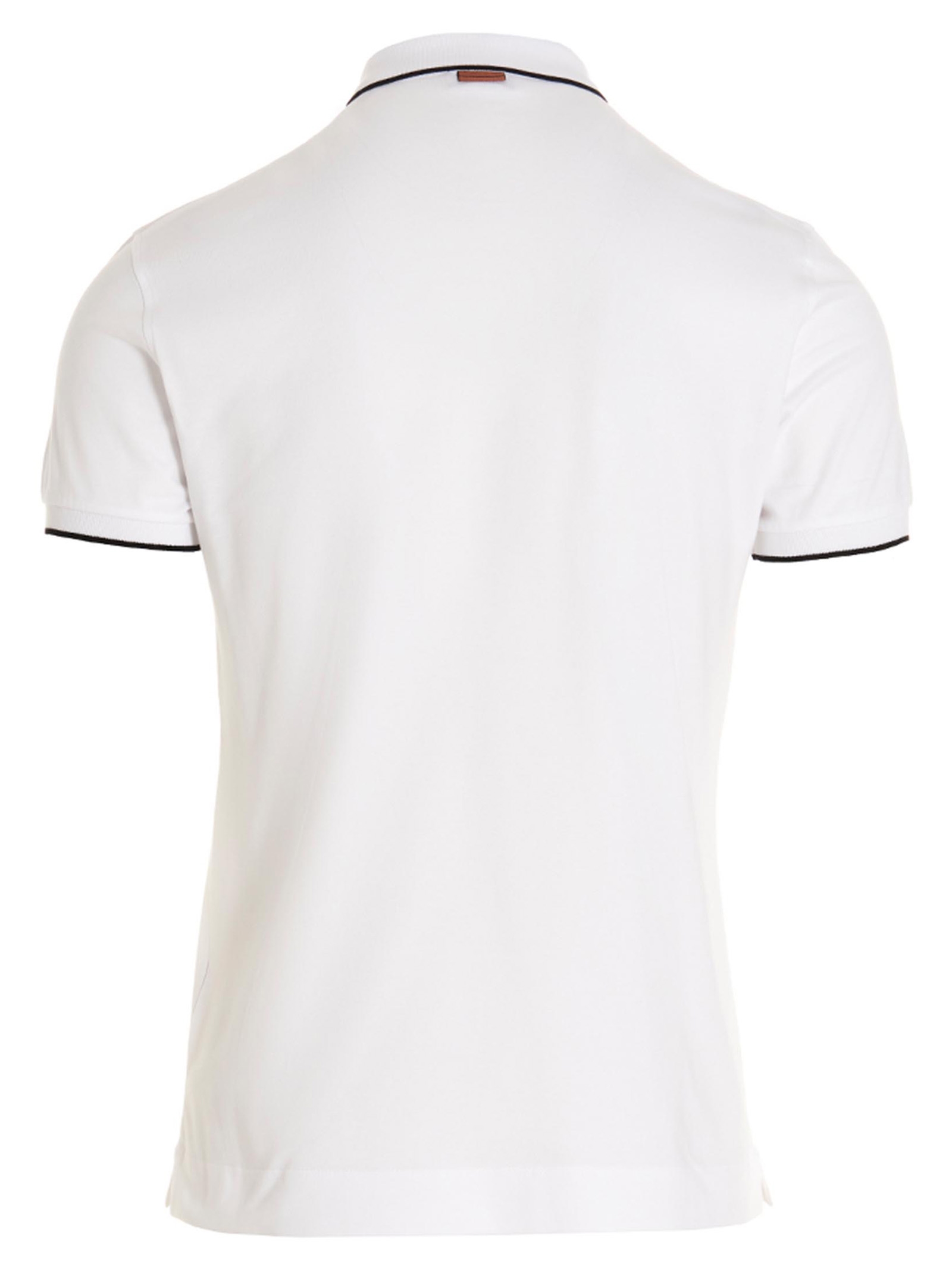 Embroidered logo polo shirt E7358A5B746N00 (ZEGNA / ポロシャツ ) | ZEGNA (ゼニア)(1)