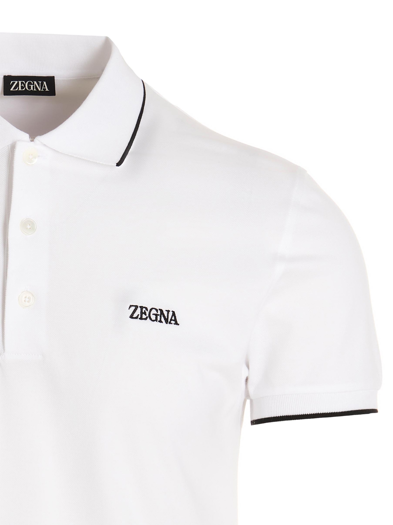 Embroidered logo polo shirt E7358A5B746N00 (ZEGNA / ポロシャツ ) | ZEGNA (ゼニア)(2)