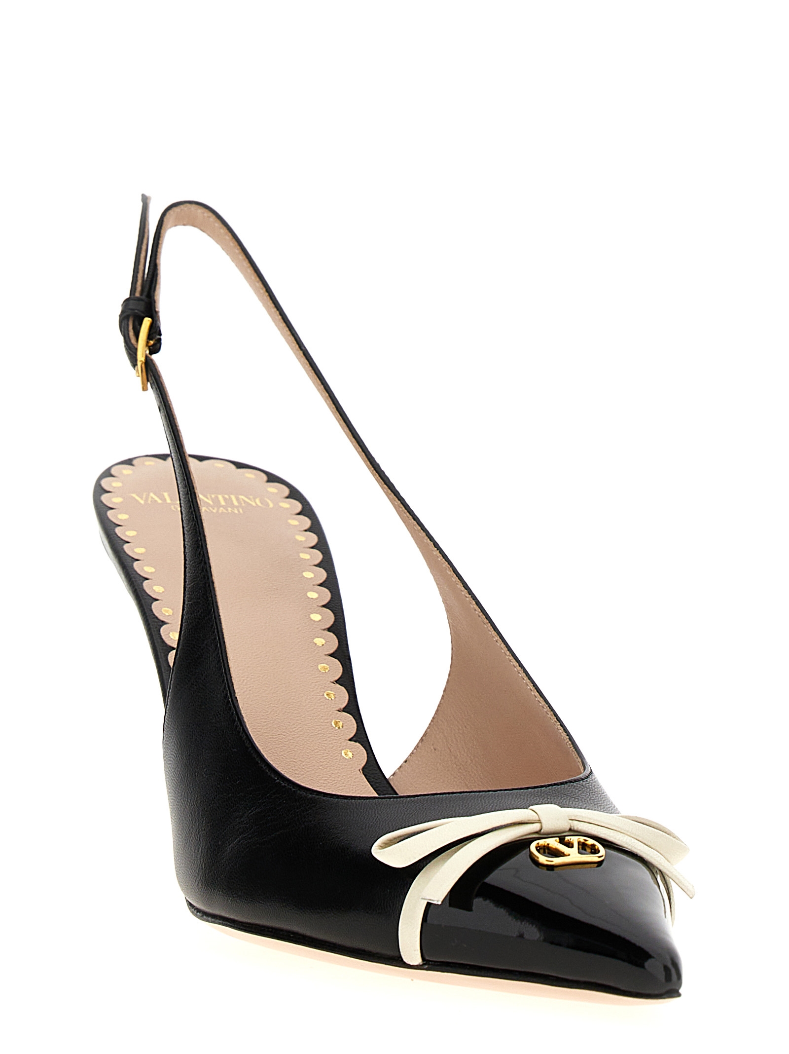 Valentino Garavani 'VLogo Signature' slingback W2S0LQ1DAL790 (Valentino Garavani / パンプス・ハイヒール ) | Valentino Garavani (ヴァレンティノ)(1)