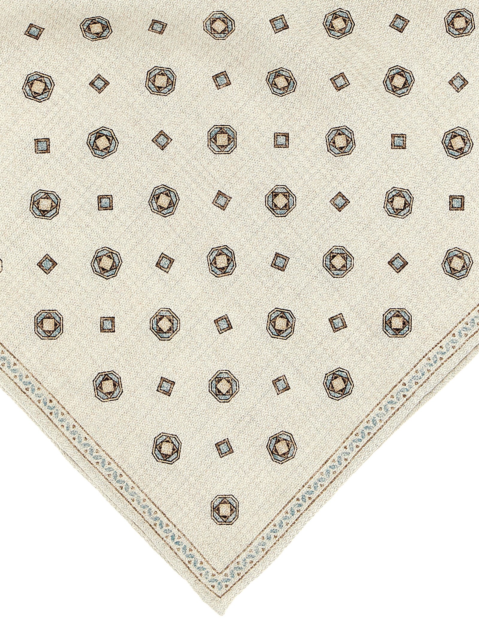 Patterned pocket clutch (Brunello Cucinelli/スカーフ