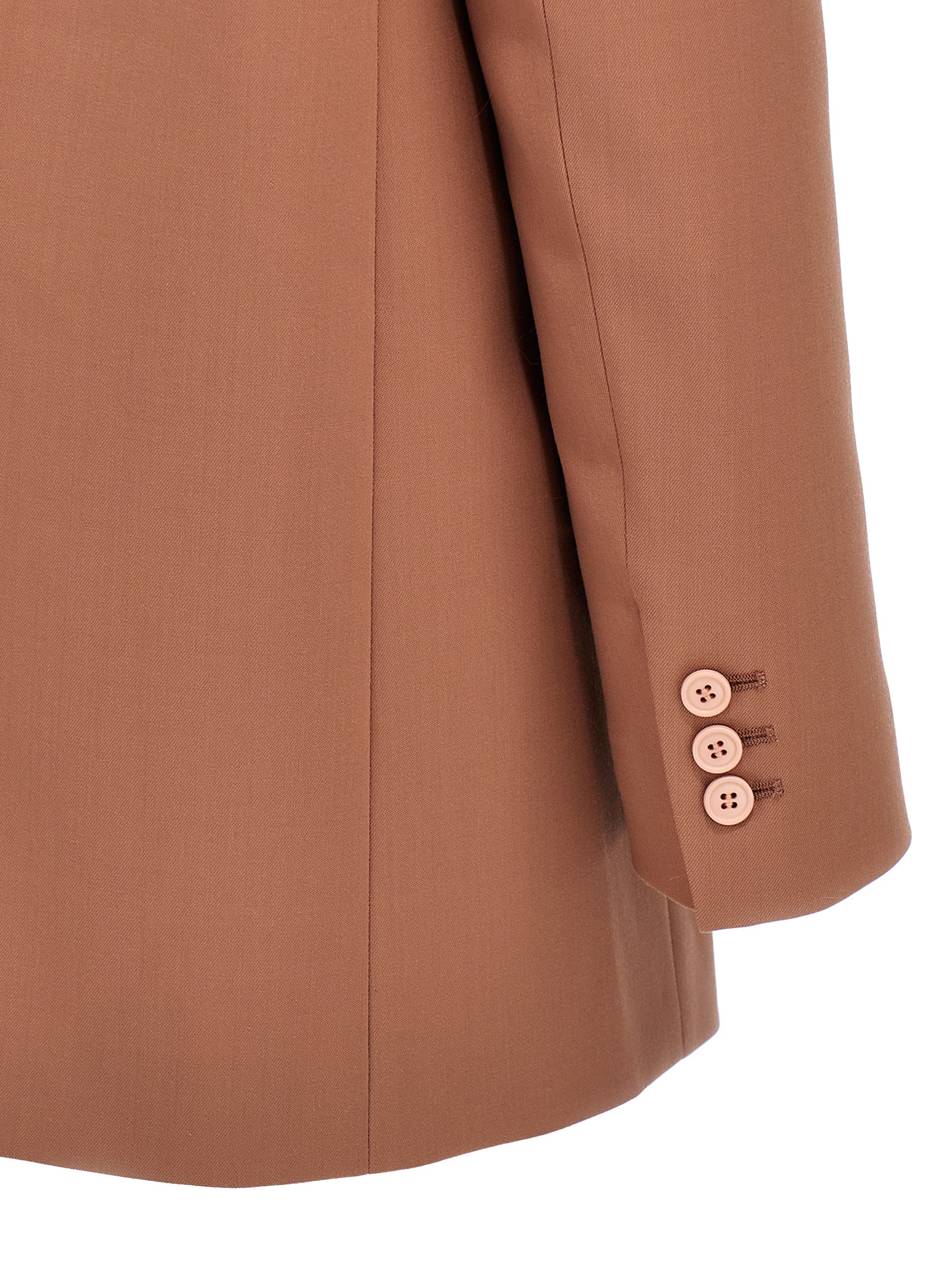 'Guia' single-breasted blazer T173001ATNW050DARKFARD (THE ANDAMANE / ブレザー・ジャケット ) | THE ANDAMANE (アンダマン)(3)