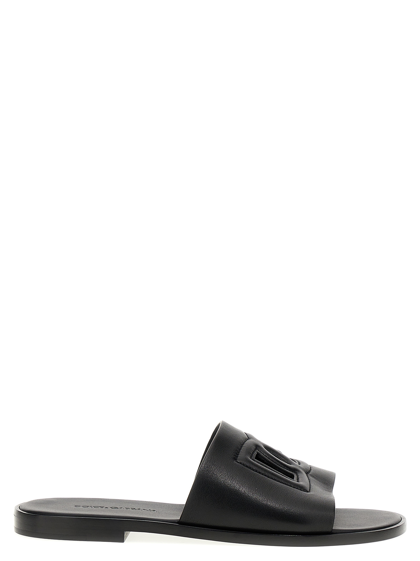 Logo slides A80397AO60280999 (Dolce & Gabbana / サンダル ) | Dolce & Gabbana (ドルチェガッバーナ)