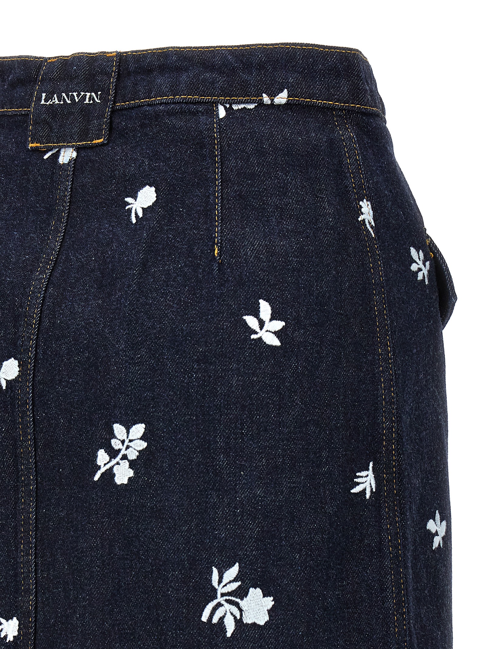 All-over embroidery skirt RWST0015D070P2429 (LANVIN / スカート ) | LANVIN (ランバン)(3)