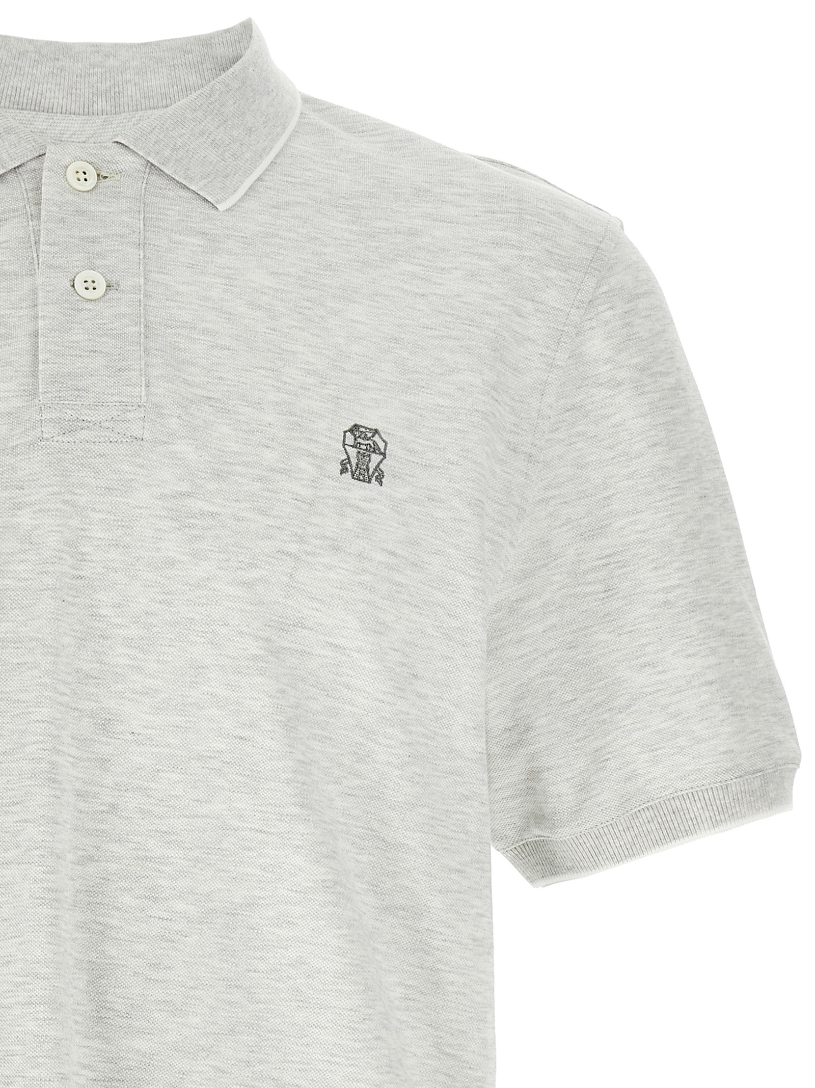 Logo piqué polo shirt ME8549779GCY887 (Brunello Cucinelli / ポロシャツ ) | Brunello Cucinelli (ブルネロ・クチネリ)(2)