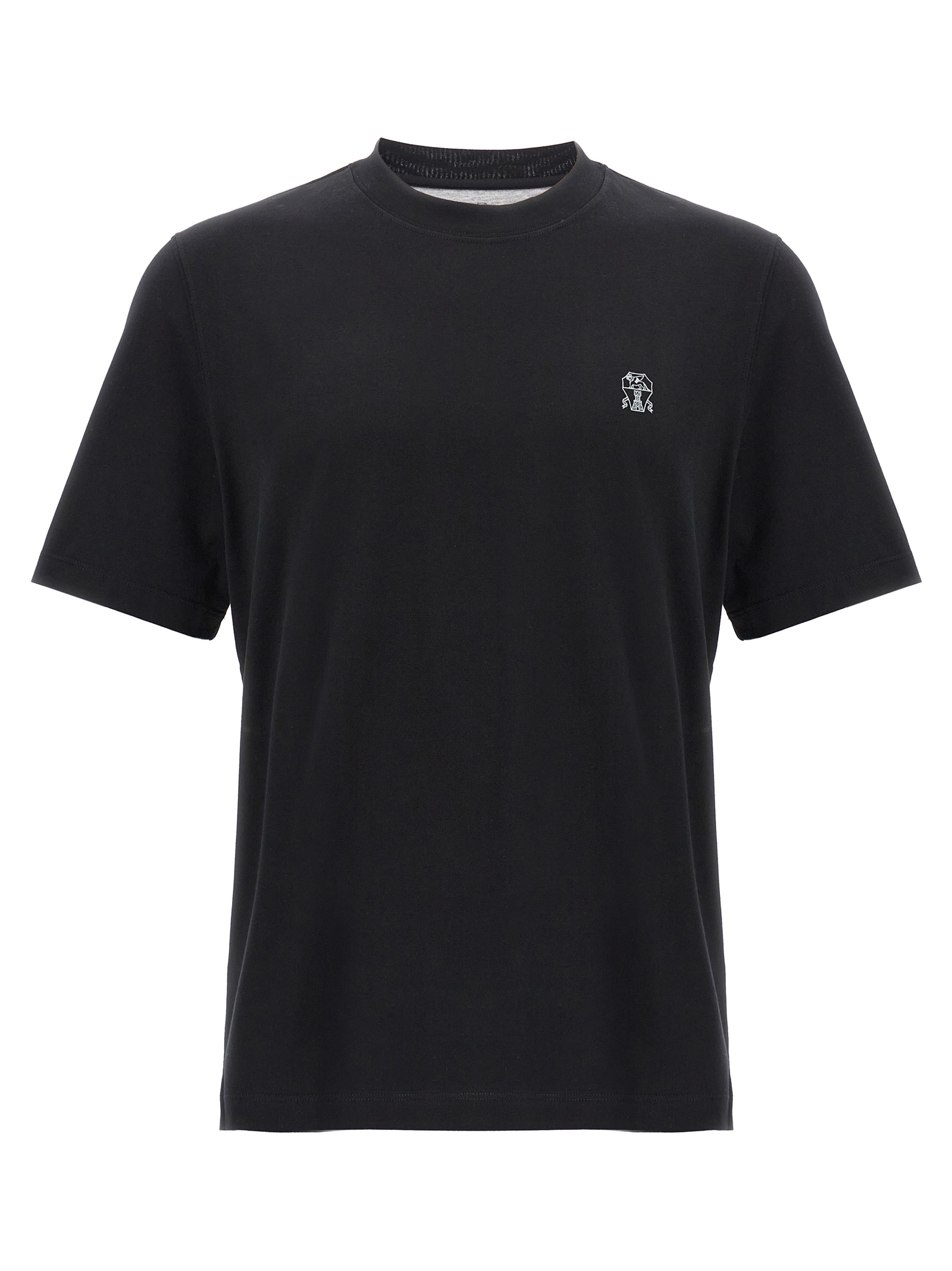 Logo T-shirt M0B138440C101 (Brunello Cucinelli / Tシャツ・カットソー ) | Brunello Cucinelli (ブルネロ・クチネリ)