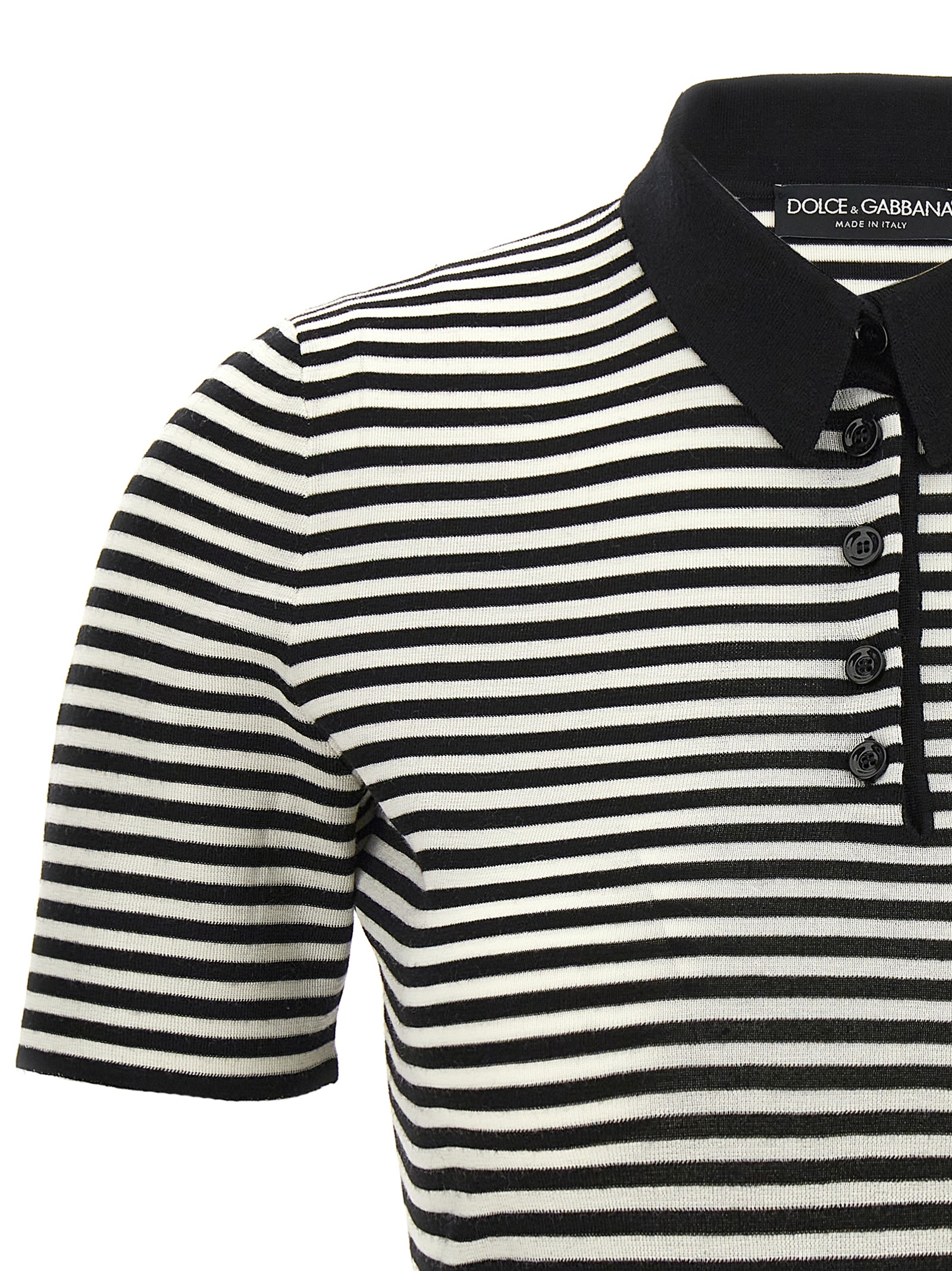 Striped cropped polo shirt FXZ09TJCVY4N0002 (Dolce & Gabbana / ポロシャツ ) | Dolce & Gabbana (ドルチェガッバーナ)(2)