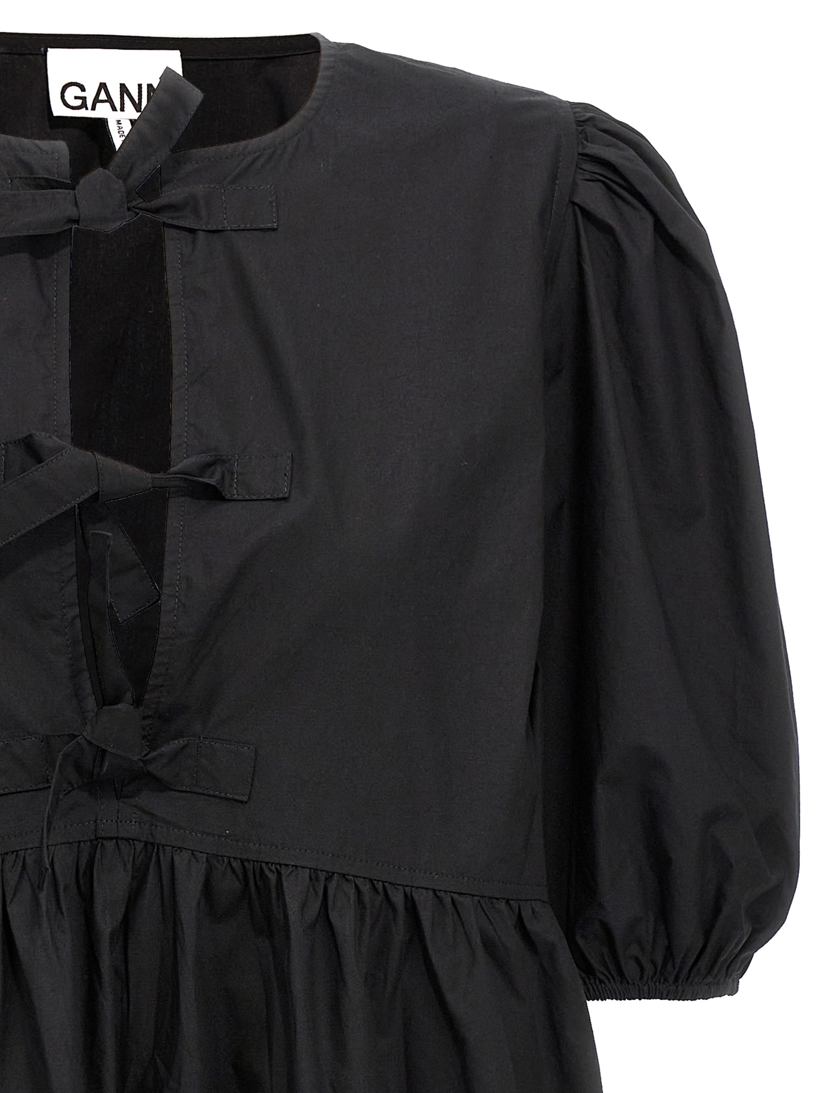 Knot poplin dress F9005099 (GANNI / ワンピース・ドレス・オールインワン ) | GANNI (ガニー)(2)