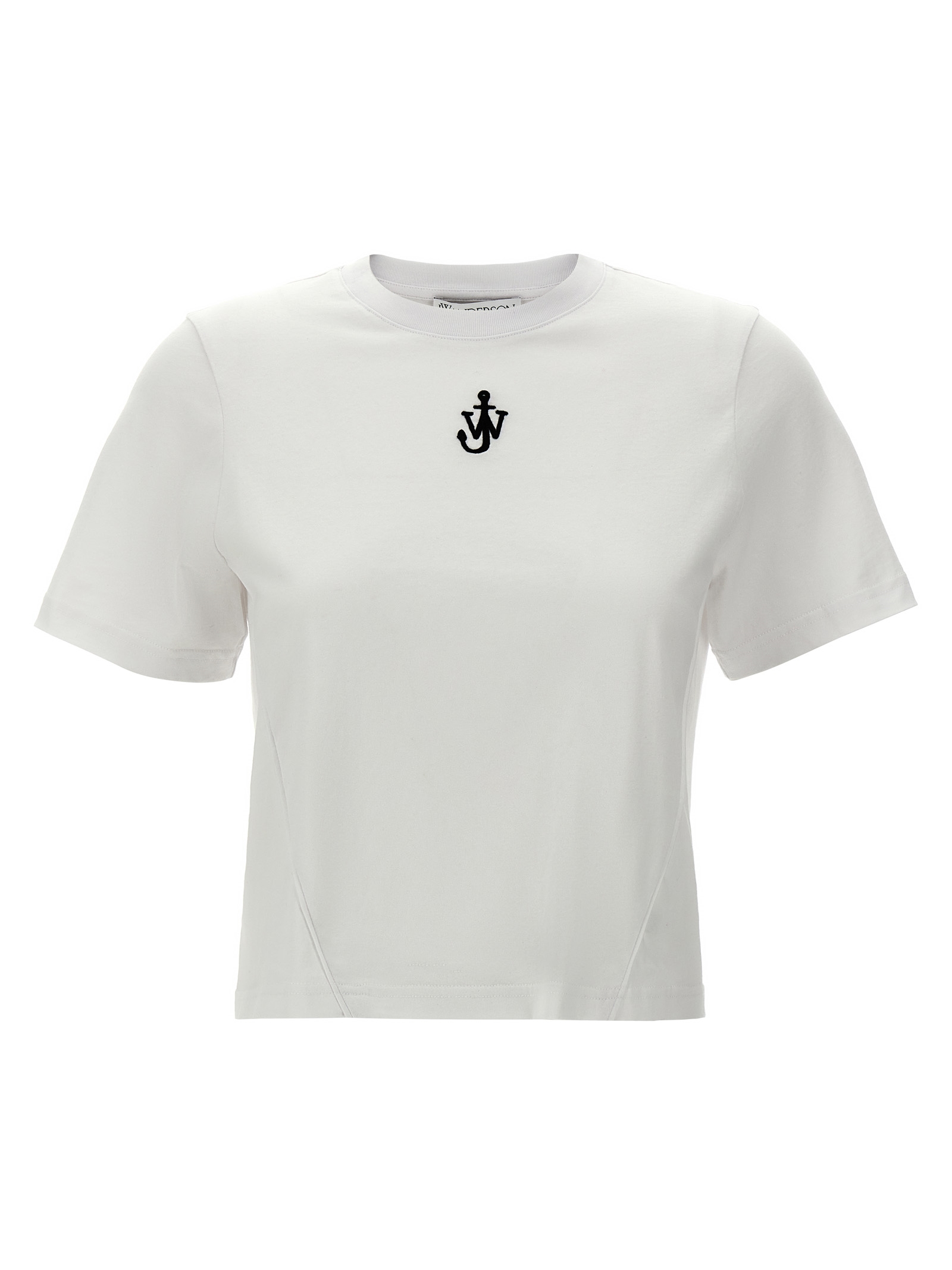 'Anchor embroidery pannelled cropped' T-shirt JT0259PG1715001 (JW Anderson / Tシャツ・カットソー ) | JW Anderson (ジェイダブリュー アンダーソン)