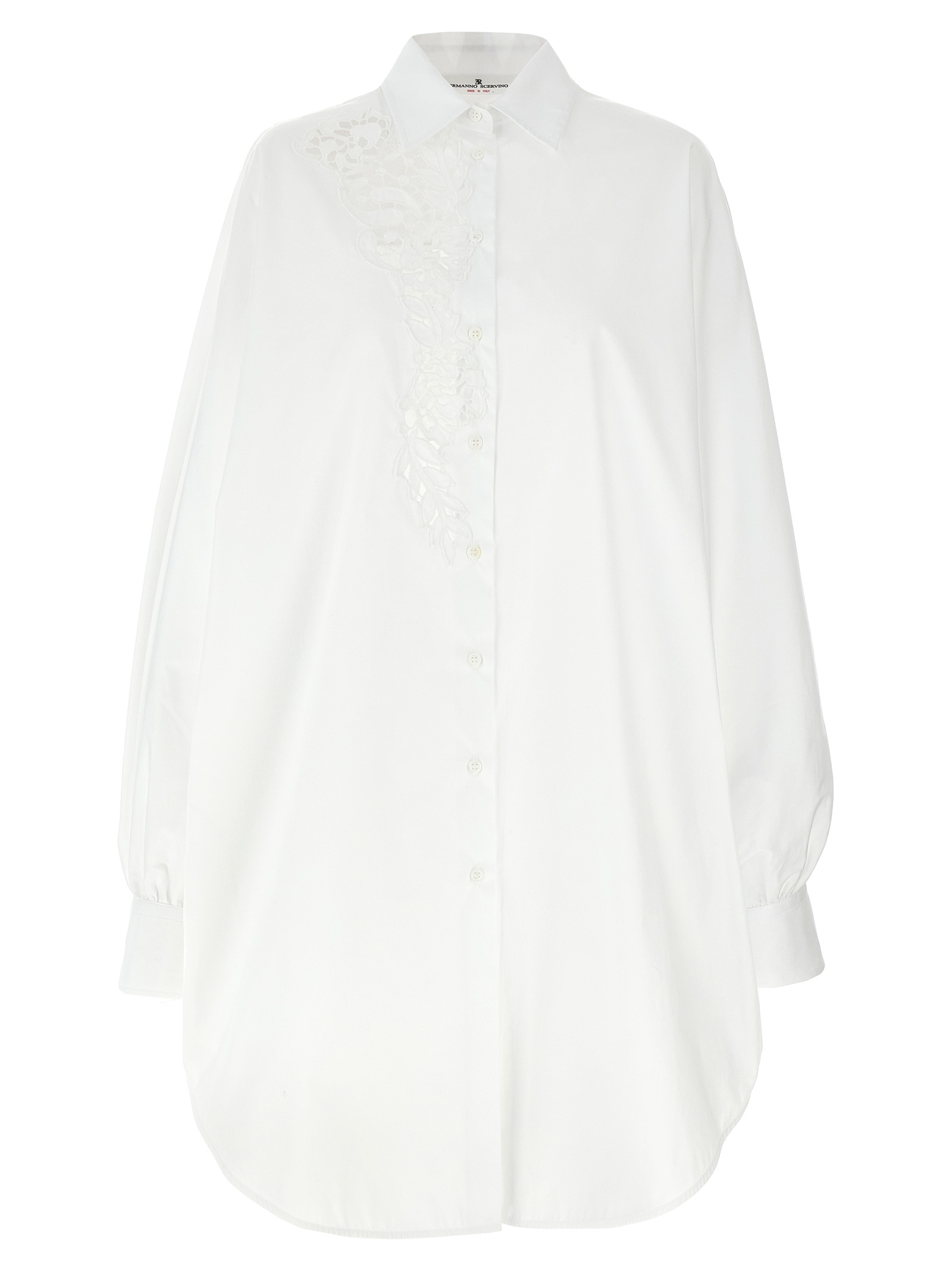 Macramé shirt D462K385BQP10601 (ERMANNO SCERVINO / シャツ・ブラウス ) | ERMANNO SCERVINO (エルマンノ シェルヴィーノ)