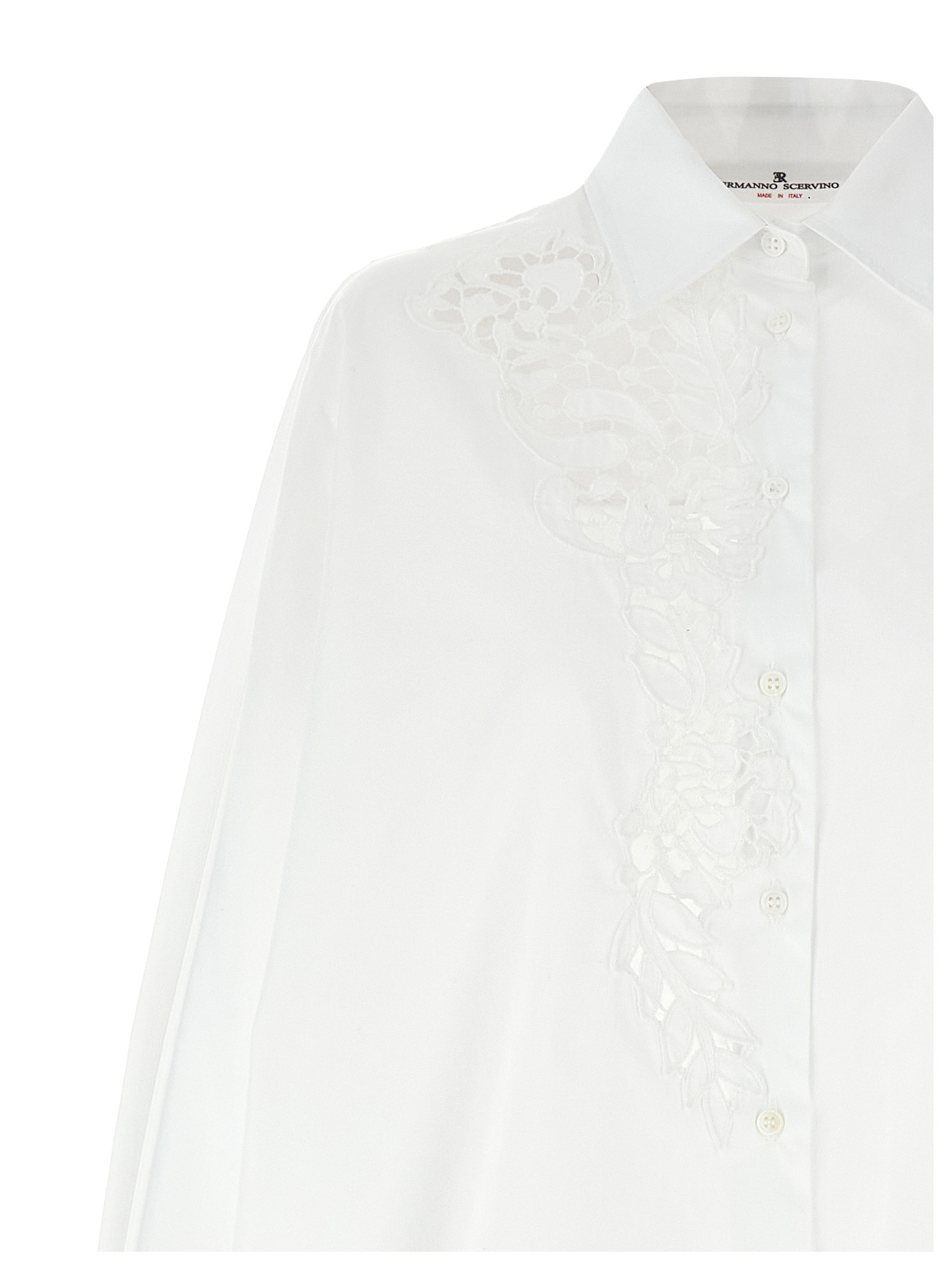 Macramé shirt D462K385BQP10601 (ERMANNO SCERVINO / シャツ・ブラウス ) | ERMANNO SCERVINO (エルマンノ シェルヴィーノ)(2)