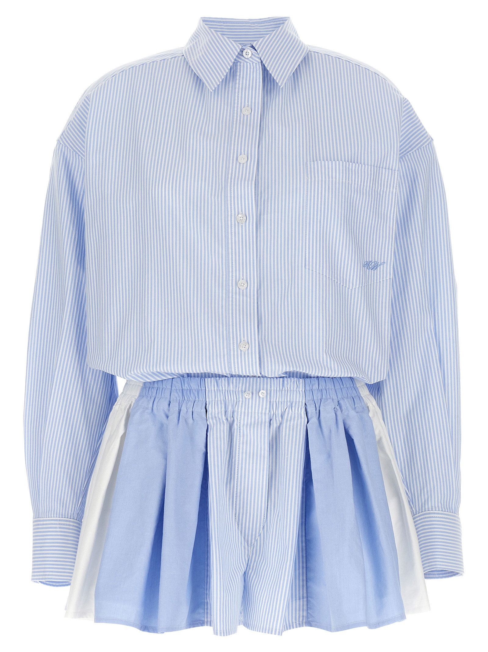 'Prestyled Pleated Boxer Romper' jumpsuit 1WC2256741426 (alexanderwang / ワンピース・ドレス・オールインワン ) | alexanderwang (アレキサンダーワン)
