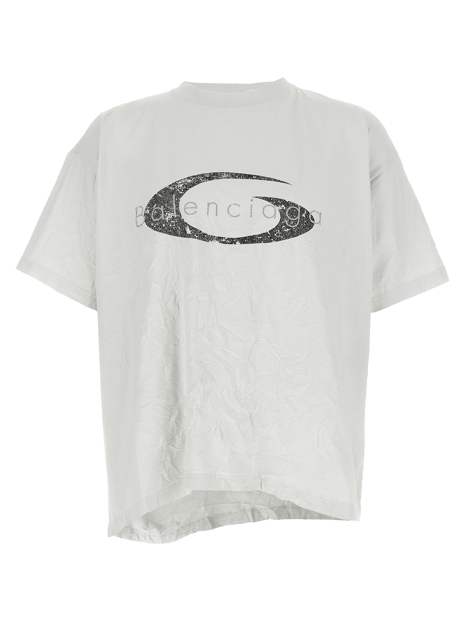 Tシャツ・カットソー BALENCIAGA SS25 Crinkled effect T-shirt (826346TSVE9 9081) Crinkled effect T-shirt (Balenciaga/Tシャツ・カットソー