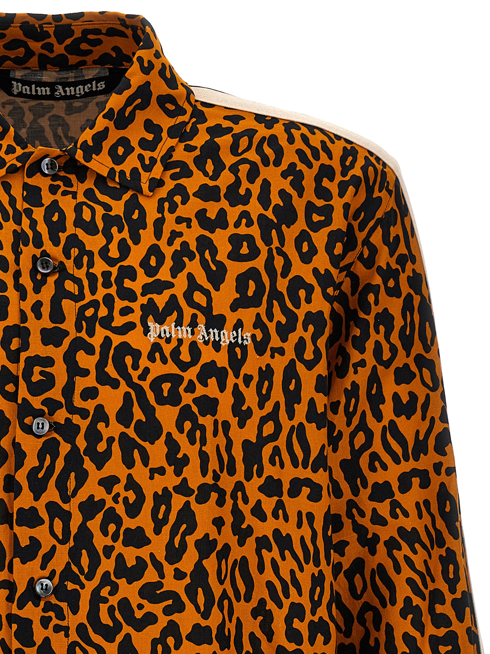 'Cheetah Track' shirt PMBD056S24FAB00220102010 (Palm Angels / シャツ・ブラウス ) | Palm Angels (パームエンジェルス)(3)
