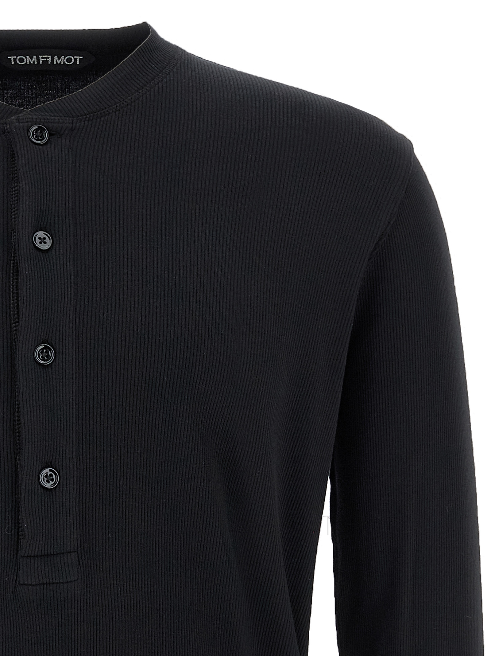 'Henley' T-shirt JHL014JMC048S25LB999 (TOM FORD / Tシャツ・カットソー ) | TOM FORD (トムフォード)(2)