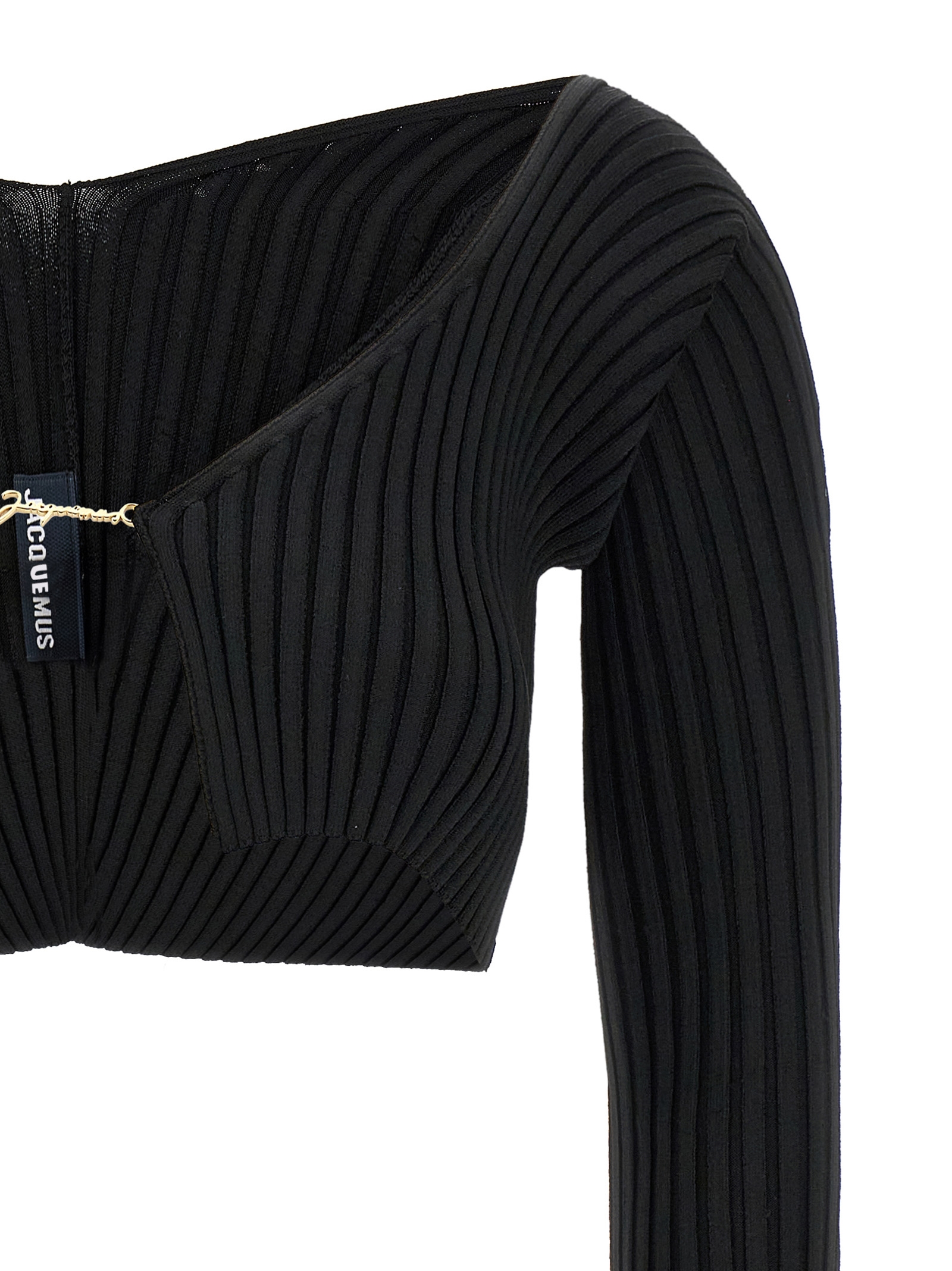 'Le Maille Pralu' cropped cardigan 213KN1082190990 (JACQUEMUS / ニット・セーター・カーディガン ) | JACQUEMUS (ジャックムス)(2)
