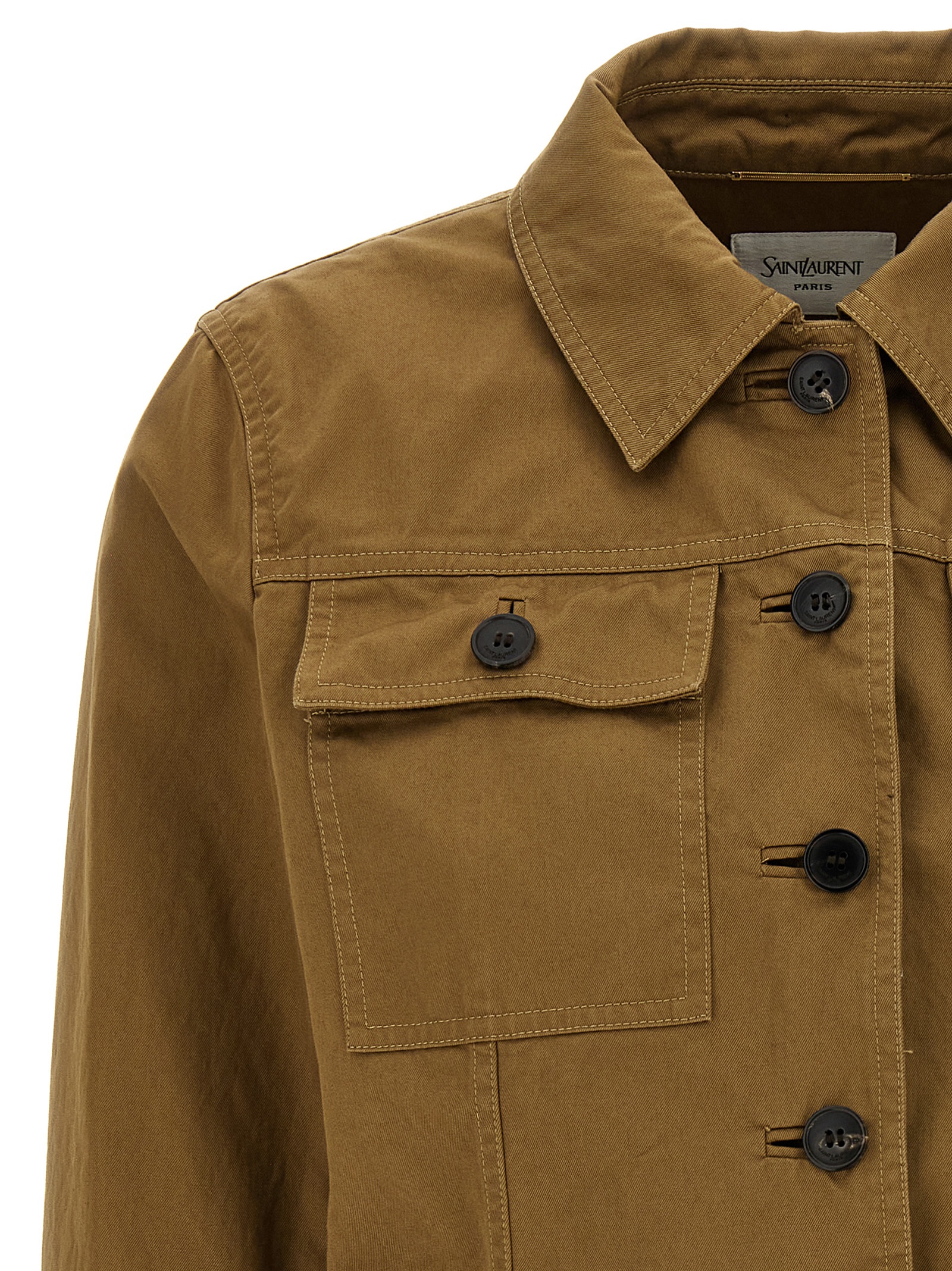 Canvas jacket 818404Y04VY2100 (Saint Laurent / カジュアルジャケット・ベスト ) | Saint Laurent (サンローラン)(2)