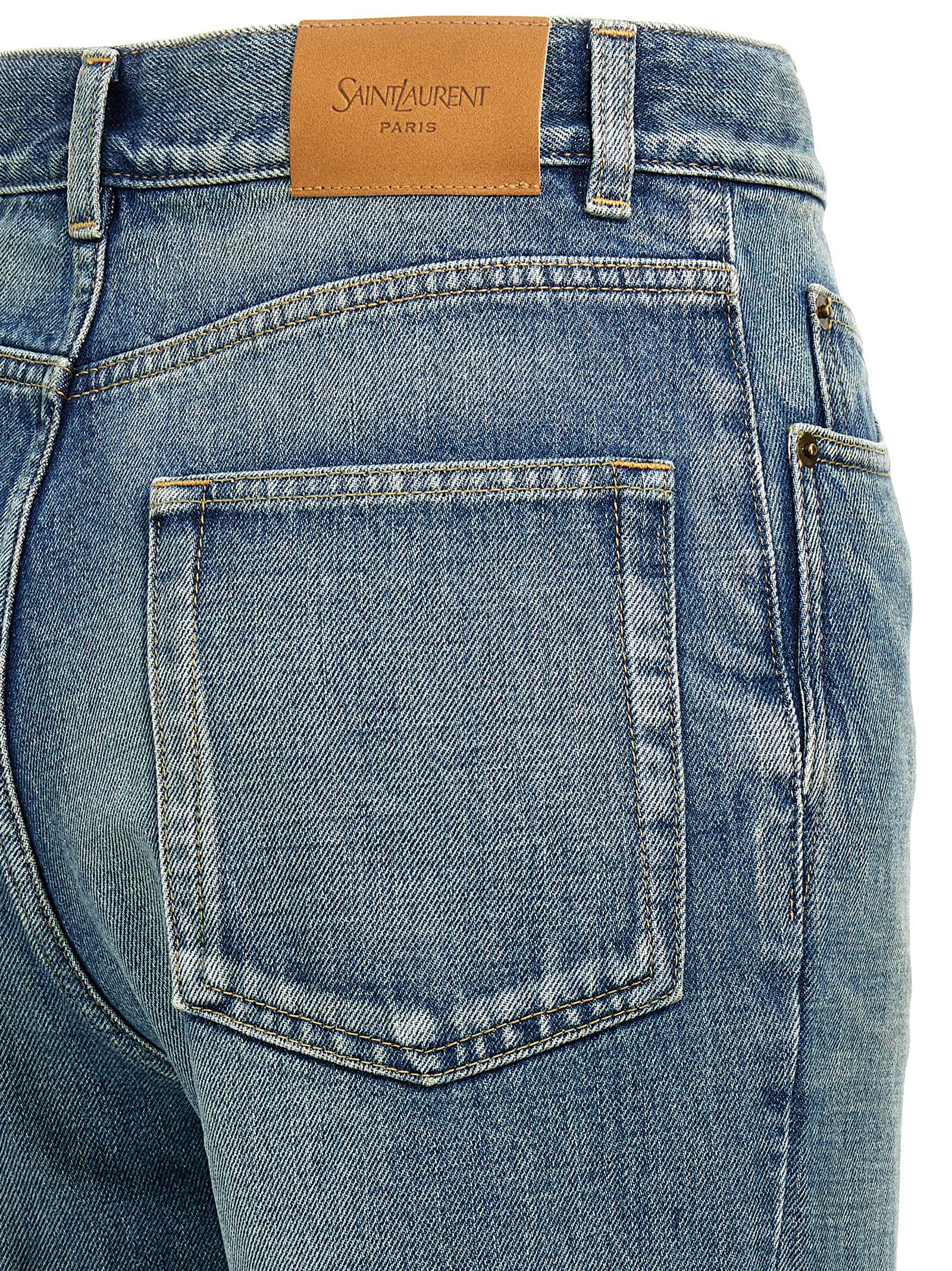 デニム・ジーパン Saint Laurent SS25 70'S DENIM PANT (823599YI863 4293) 70's' jeans 823599YI8634293(ジーンズ)|Saint Laurent(サン