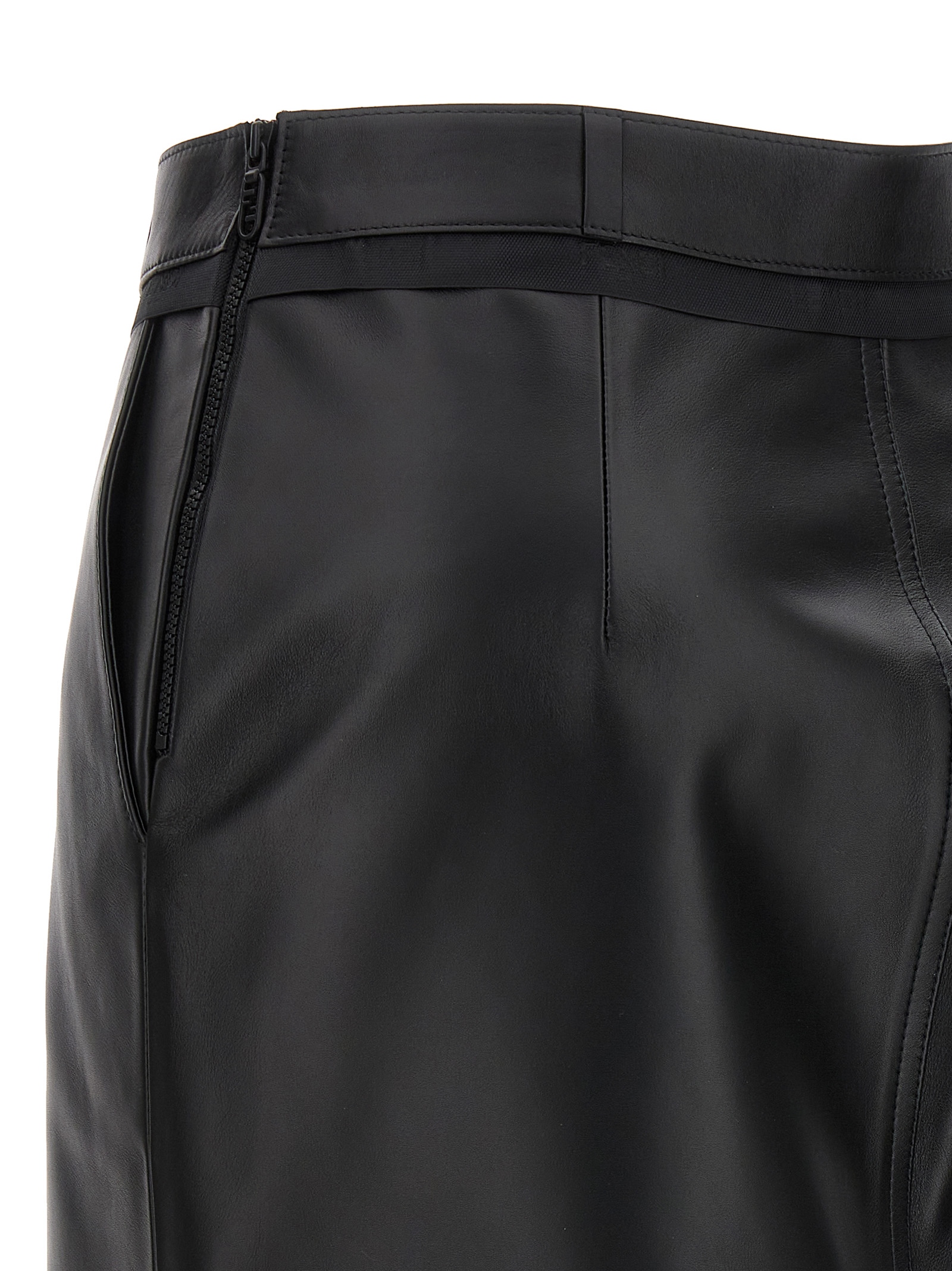 Leather midi skirt FPD774AQ31F0GME (FENDI / スカート ) | FENDI (フェンディ)(3)