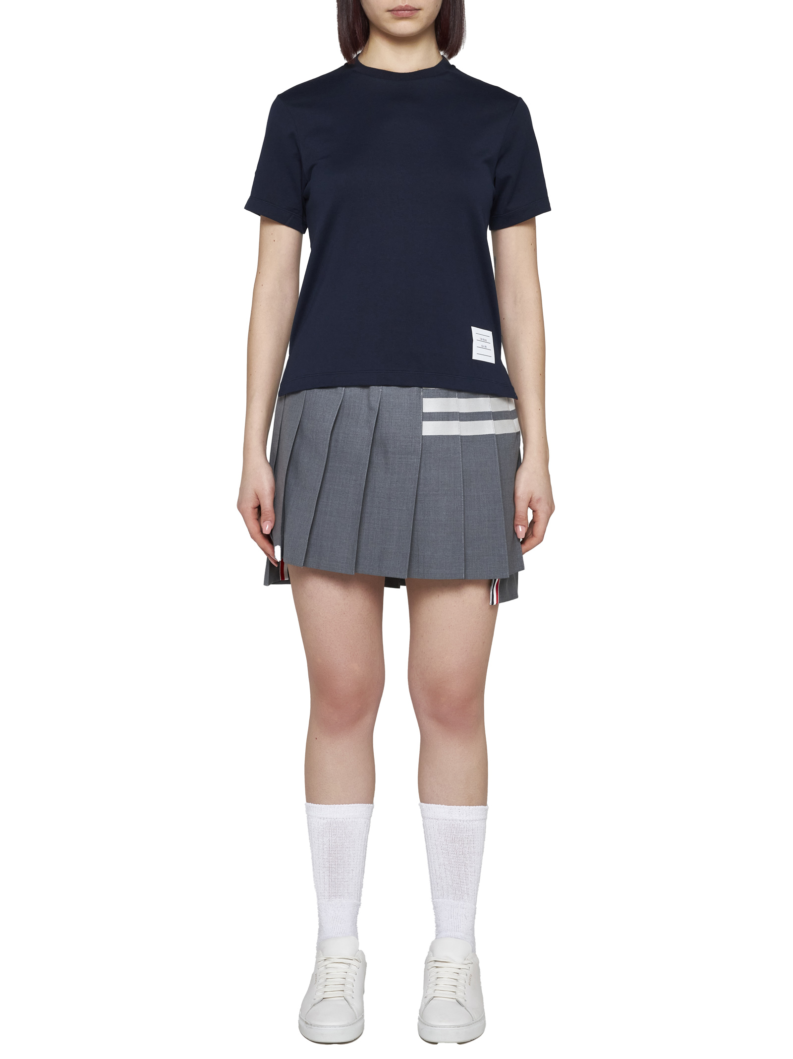 Thom Browne T-shirts and Polos Blue FJS036A05398415 (Thom Browne / Tシャツ・カットソー ) | Thom Browne (トム・ブラウン)(1)