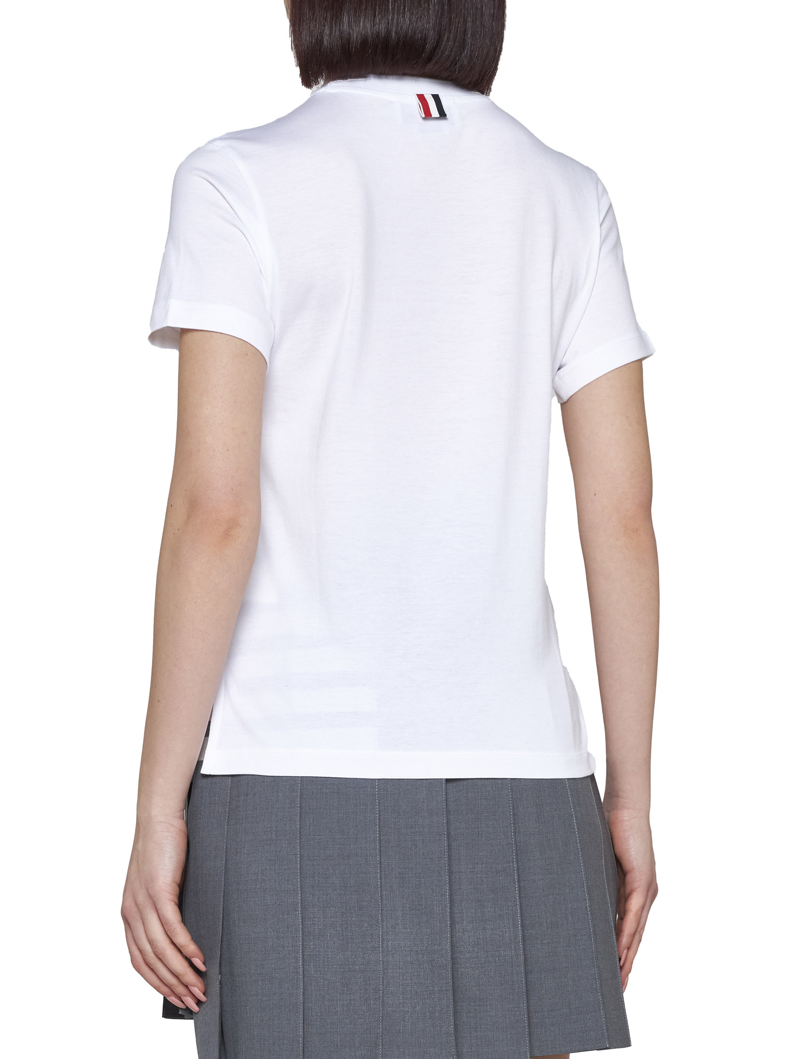 Thom Browne T-shirts and Polos White FJS036A05398100 (Thom Browne / Tシャツ・カットソー ) | Thom Browne (トム・ブラウン)(3)