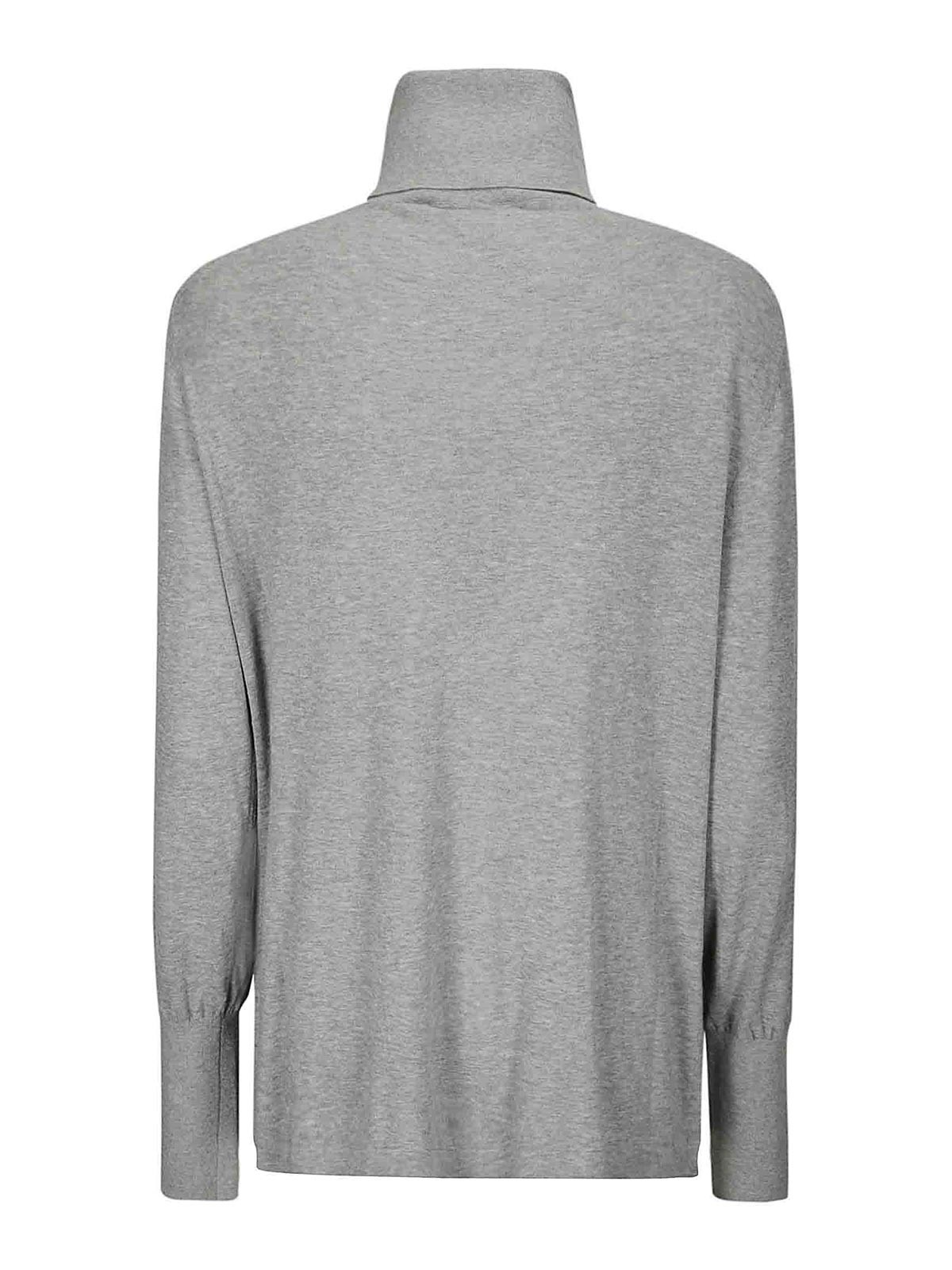 Knitwear - 16Gg Single Jersey Roll Neck NILOSNW1312LIGHTGREYMARL (Studio Nicholson / ニット・セーター・カーディガン ) | Studio Nicholson (スタジオニコルソン)(1)