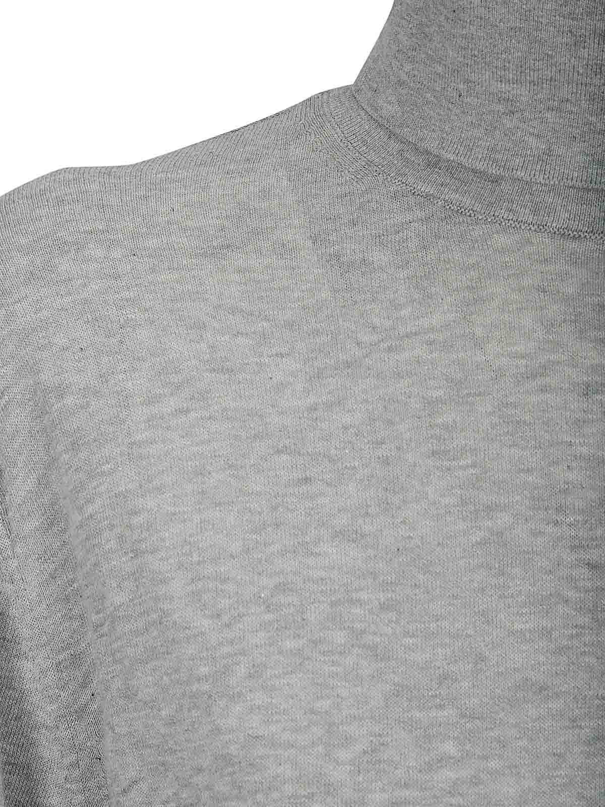 Knitwear - 16Gg Single Jersey Roll Neck NILOSNW1312LIGHTGREYMARL (Studio Nicholson / ニット・セーター・カーディガン ) | Studio Nicholson (スタジオニコルソン)(2)