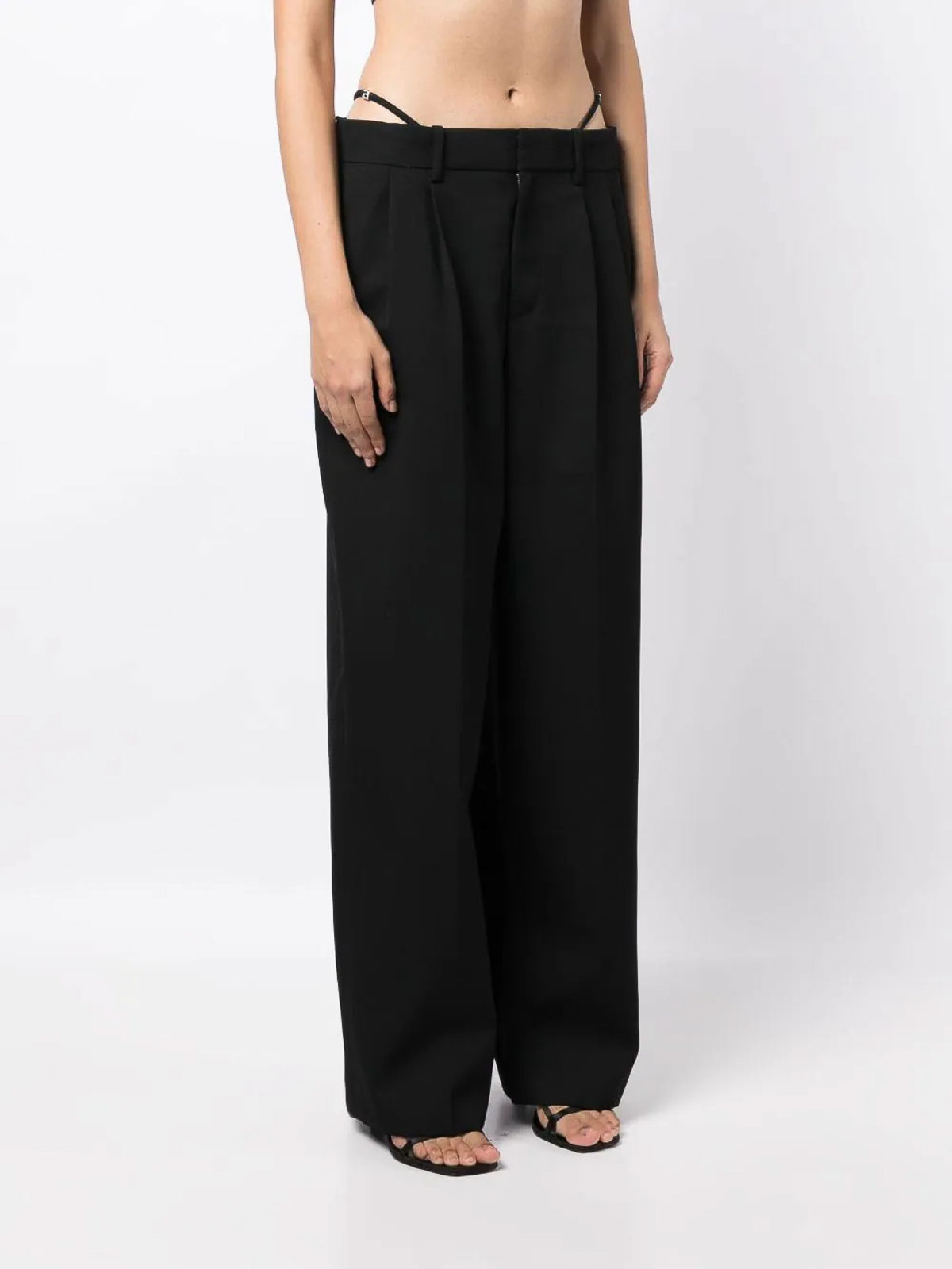 Wide-Leg Trousers 1WC3234631001 (alexanderwang / パンツ ) | alexanderwang (アレキサンダーワン)(2)