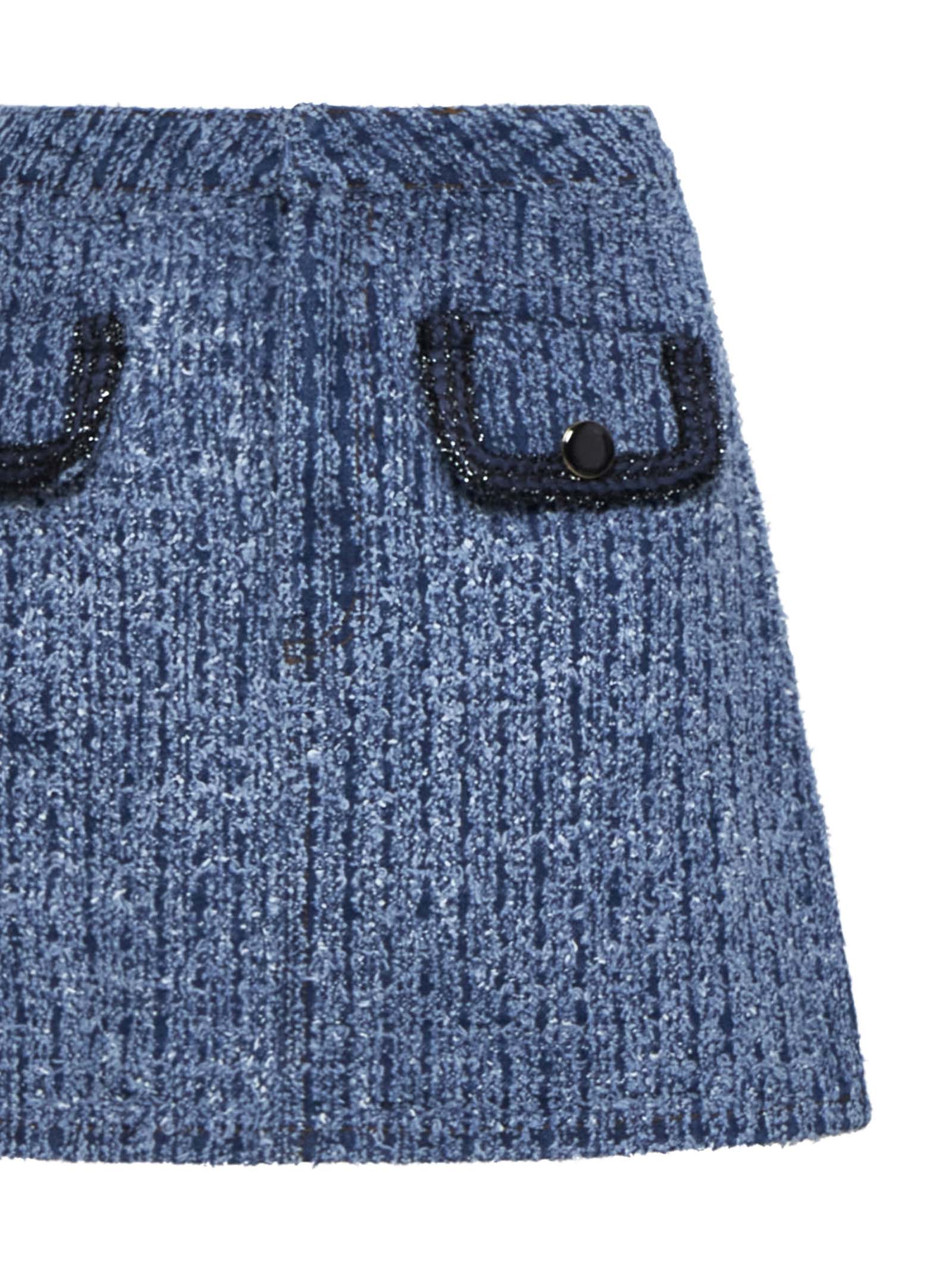 SELF PORTRAIT Skirts PF24826SKBLBLUE (self-portrait / スカート ) | self-portrait (セルフ・ポートレイト)(2)