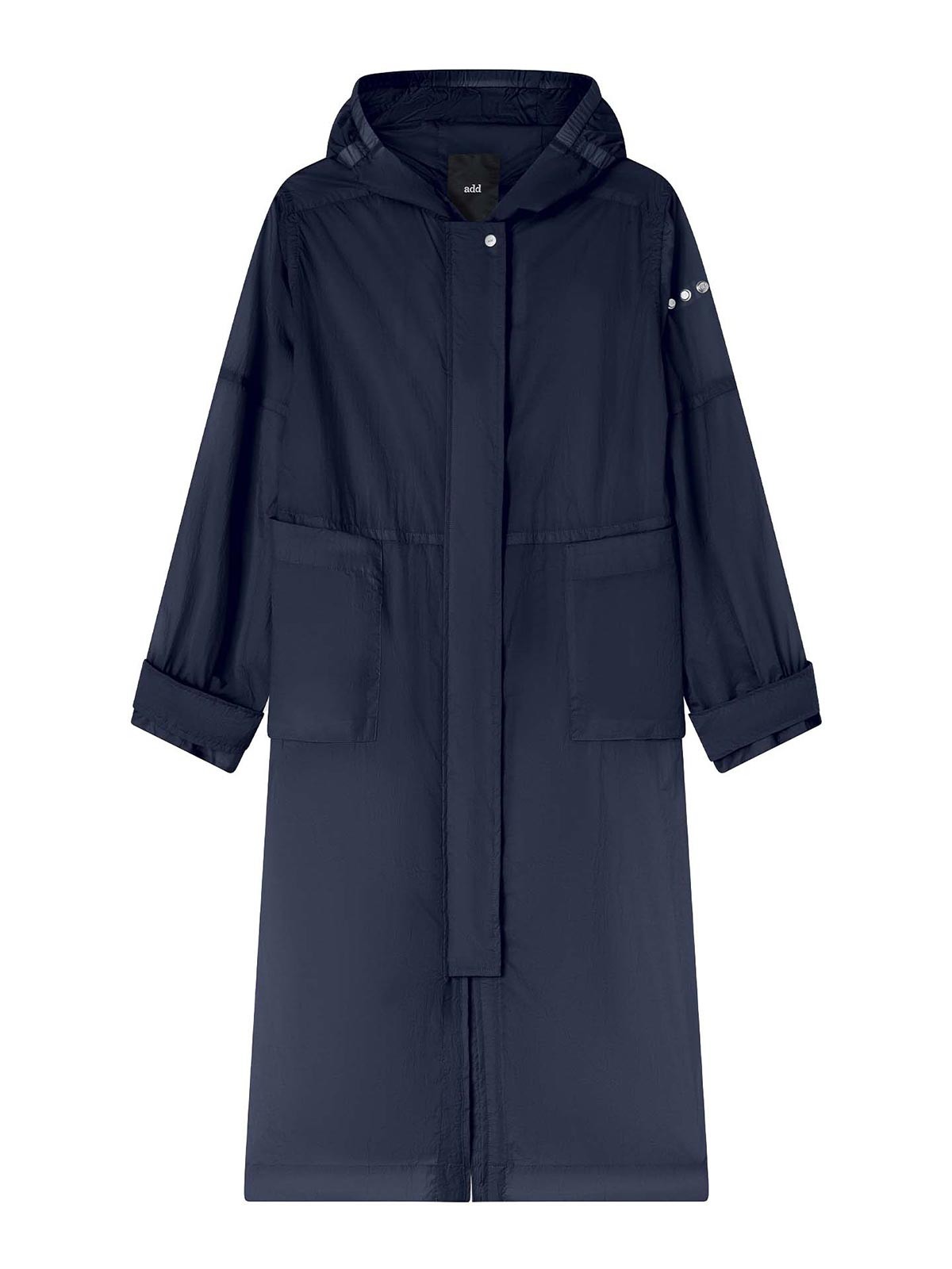 Navy Blue Long Parka 9AWH723930 (add / コート ) | add (エーディーディー)