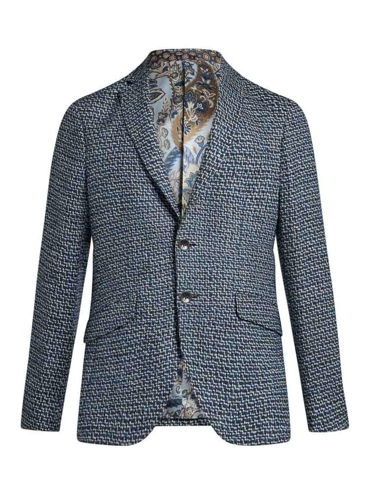 Single-Breasted Wool Jacket MRCA000699TTB45S9884 (ETRO / ブレザー・ジャケット ) | ETRO (エトロ)