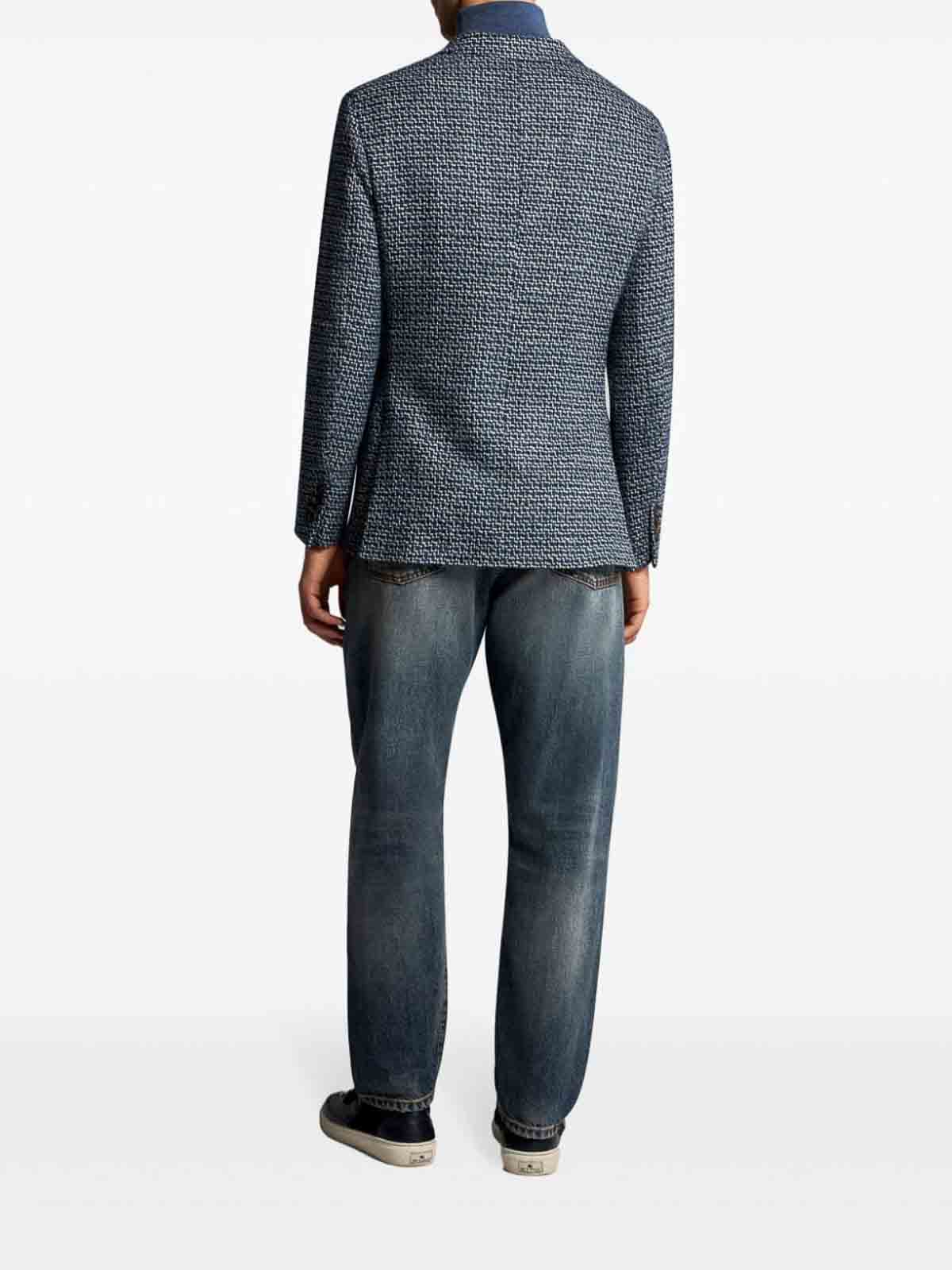 Single-Breasted Wool Jacket MRCA000699TTB45S9884 (ETRO / ブレザー・ジャケット ) | ETRO (エトロ)(4)