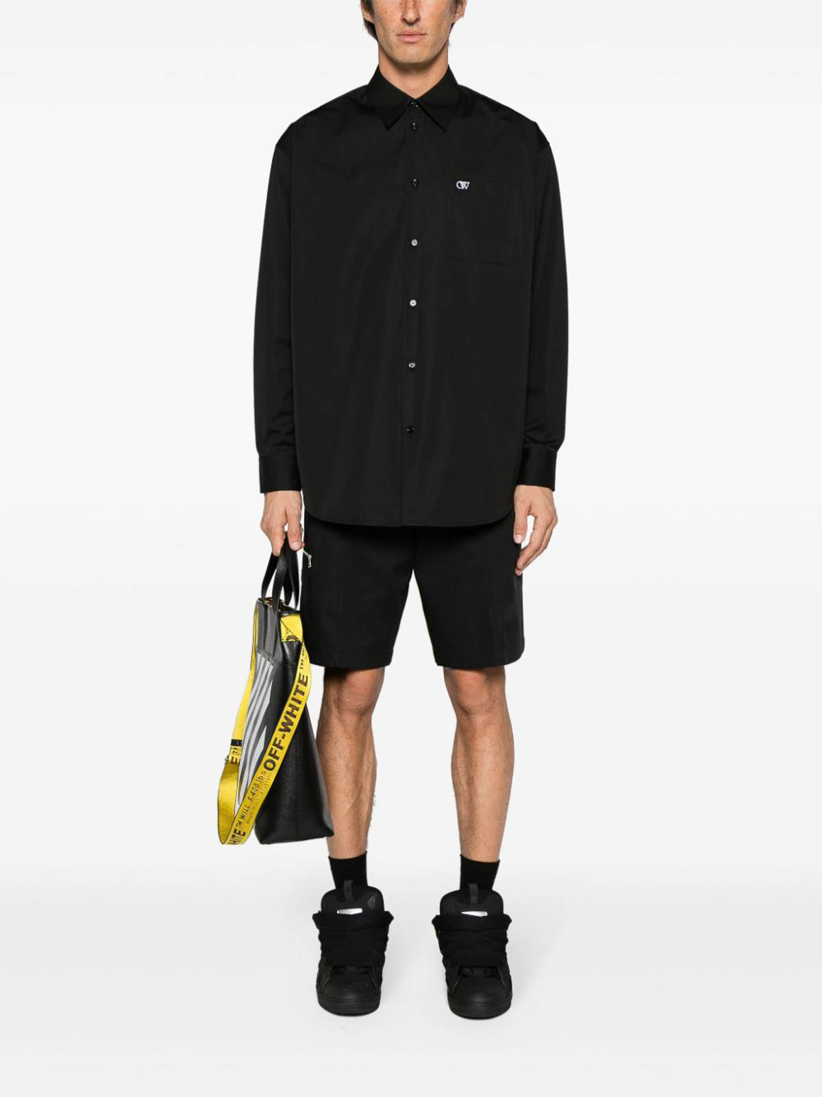 Shirt OMGE004C99FAB0011001 (Off-White / シャツ・ブラウス ) | Off-White (オフホワイト)(1)
