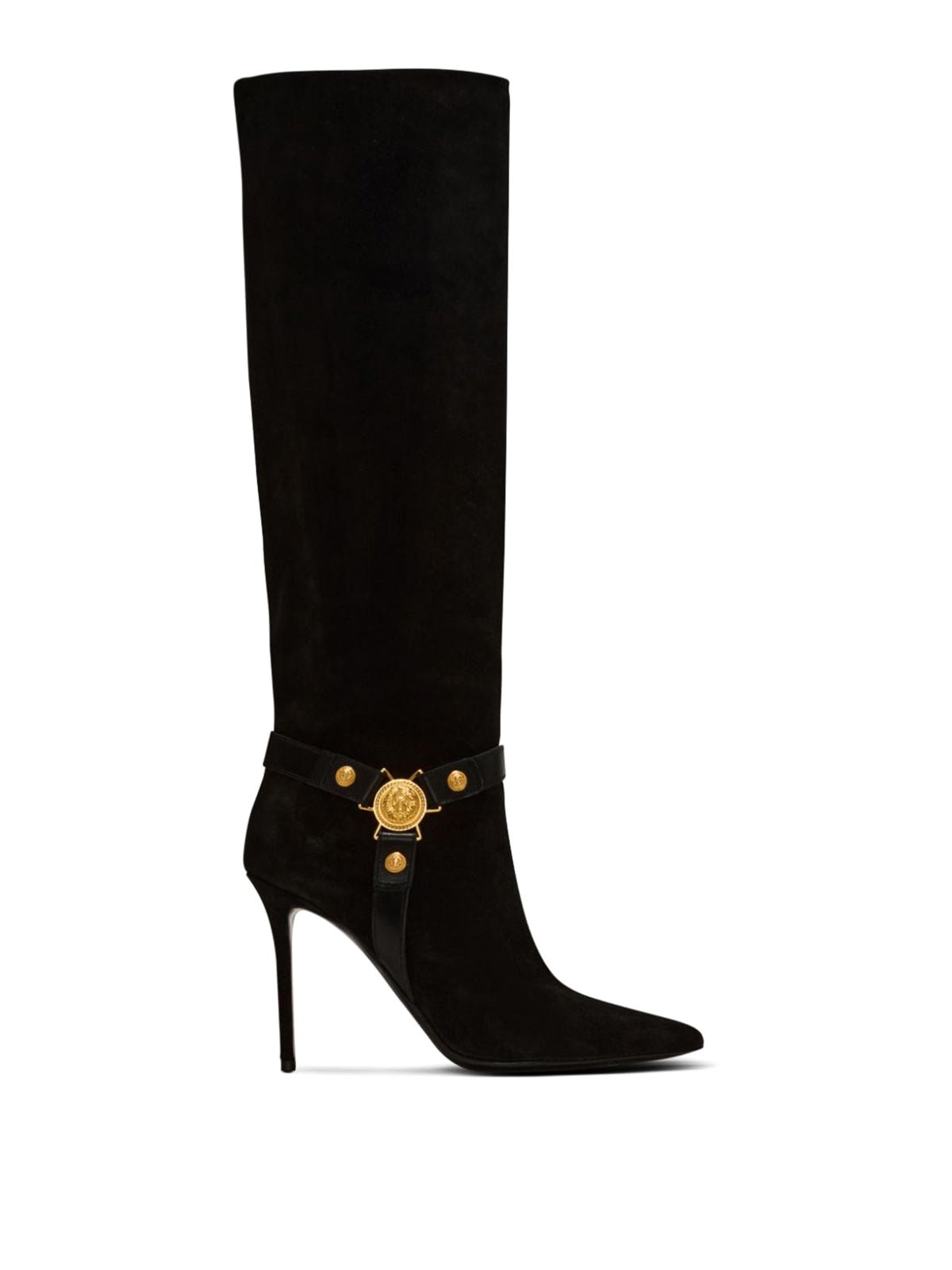 Eva High Stiletto Heel Boots DN1TA046LSOV0PA (Balmain / ブーツ ) | Balmain (バルマン)
