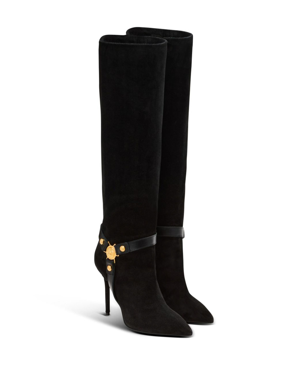 Eva High Stiletto Heel Boots DN1TA046LSOV0PA (Balmain / ブーツ ) | Balmain (バルマン)(6)