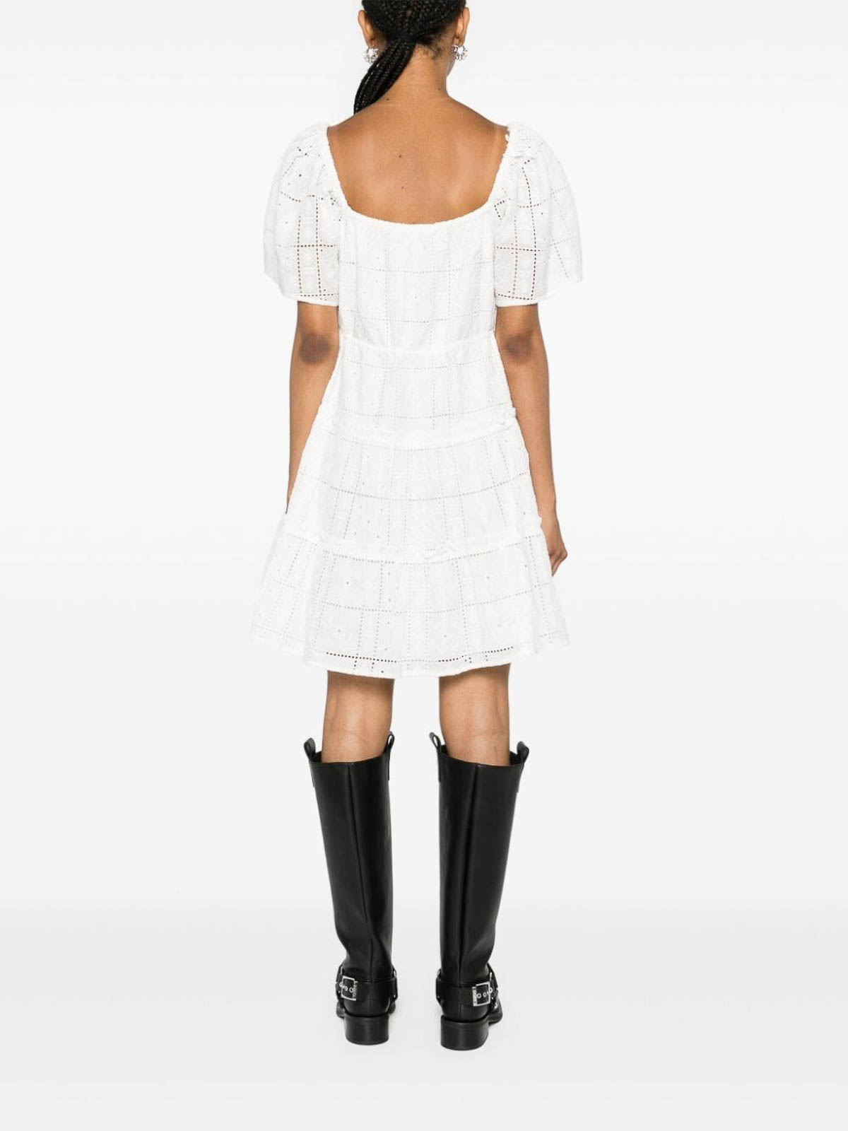 Light Broderie Anglaise Layer Dress F9332135 (GANNI / ワンピース・ドレス・オールインワン ) | GANNI (ガニー)(3)