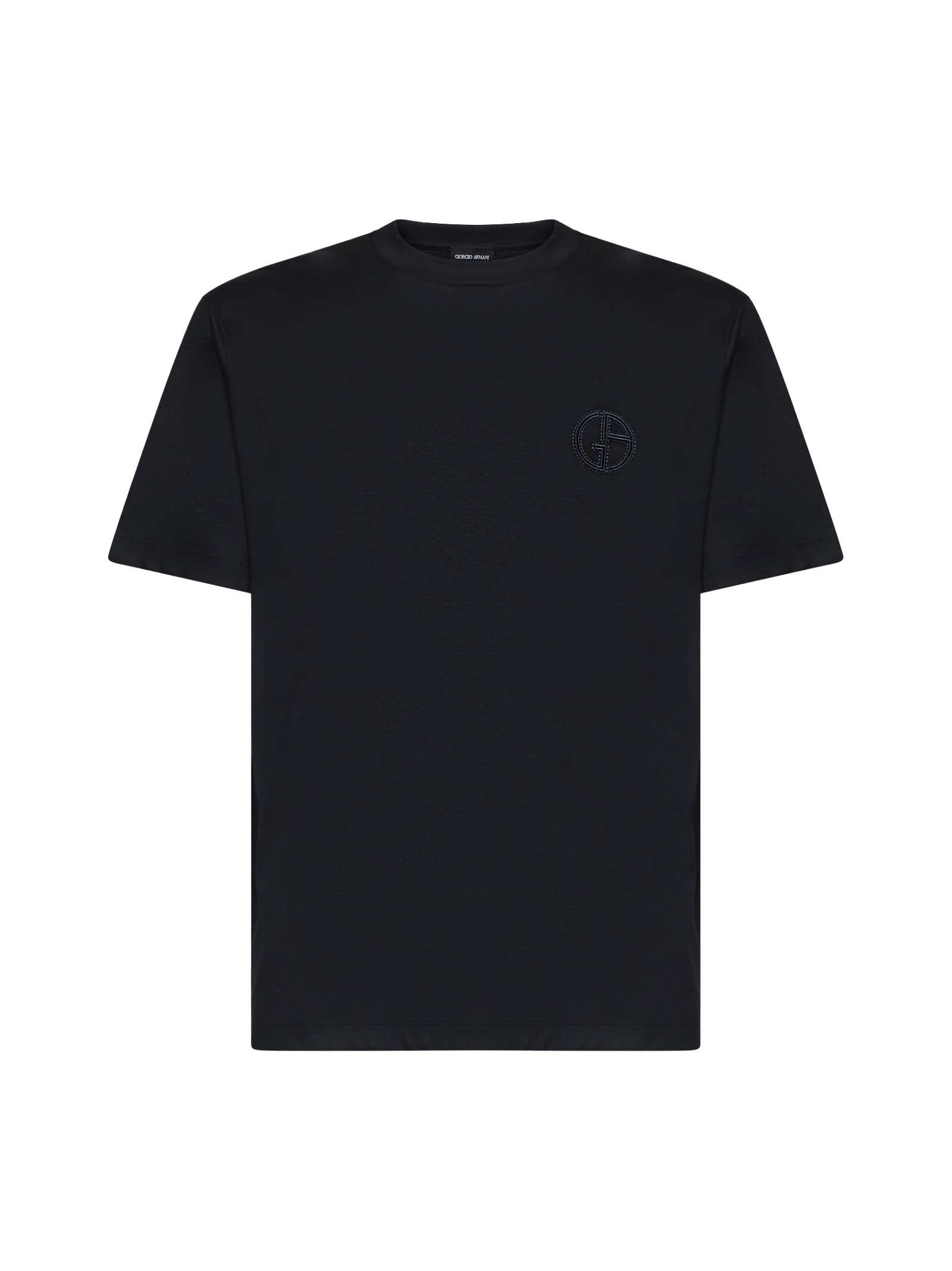 Giorgio Armani T-shirts and Polos Black (GIORGIO ARMANI/Tシャツ 