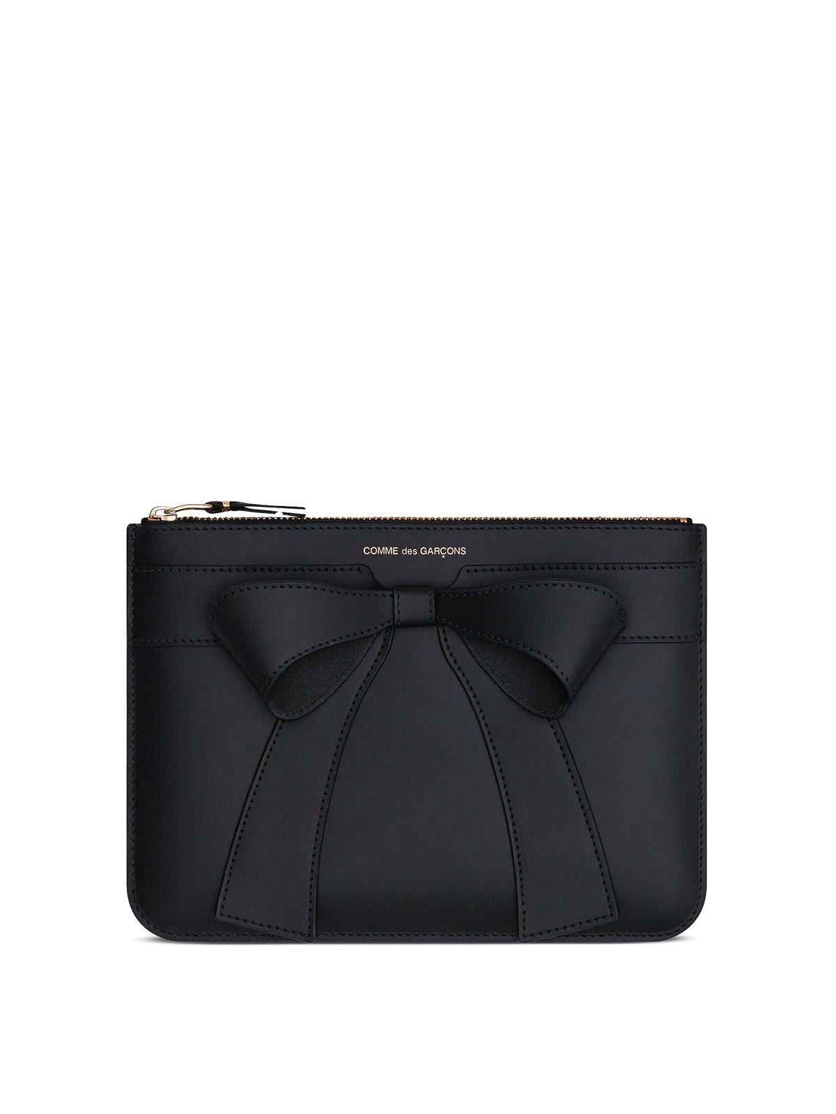 Big Bow Pouch SA5100BBBLACK (Comme Des Garçons / クラッチバッグ・ポーチ ) | Comme Des Garçons (コムデギャルソン)